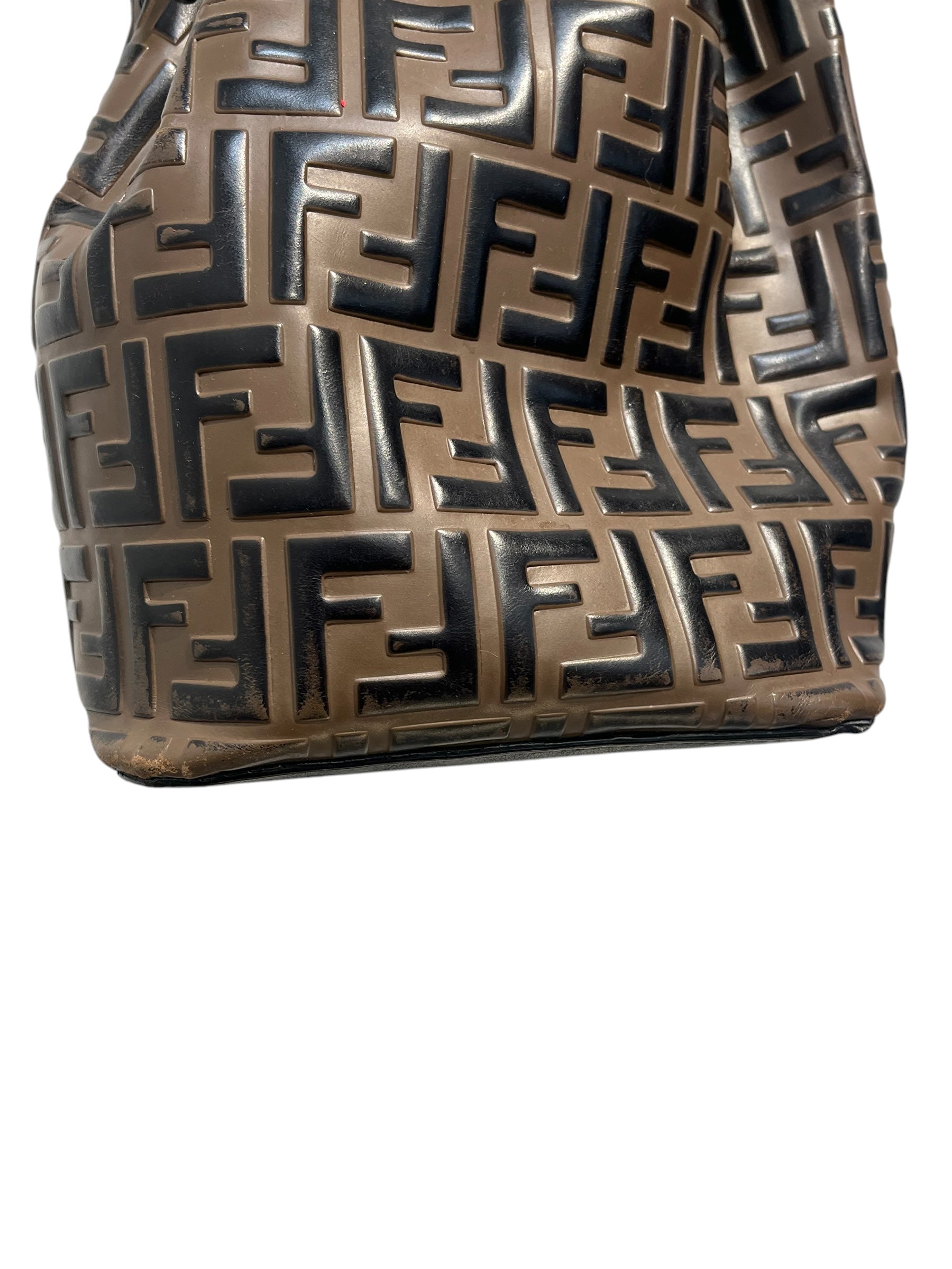FENDI/Cross Body Bag/Monogram/Leather/BRW/bucket bag mon tresor view 5