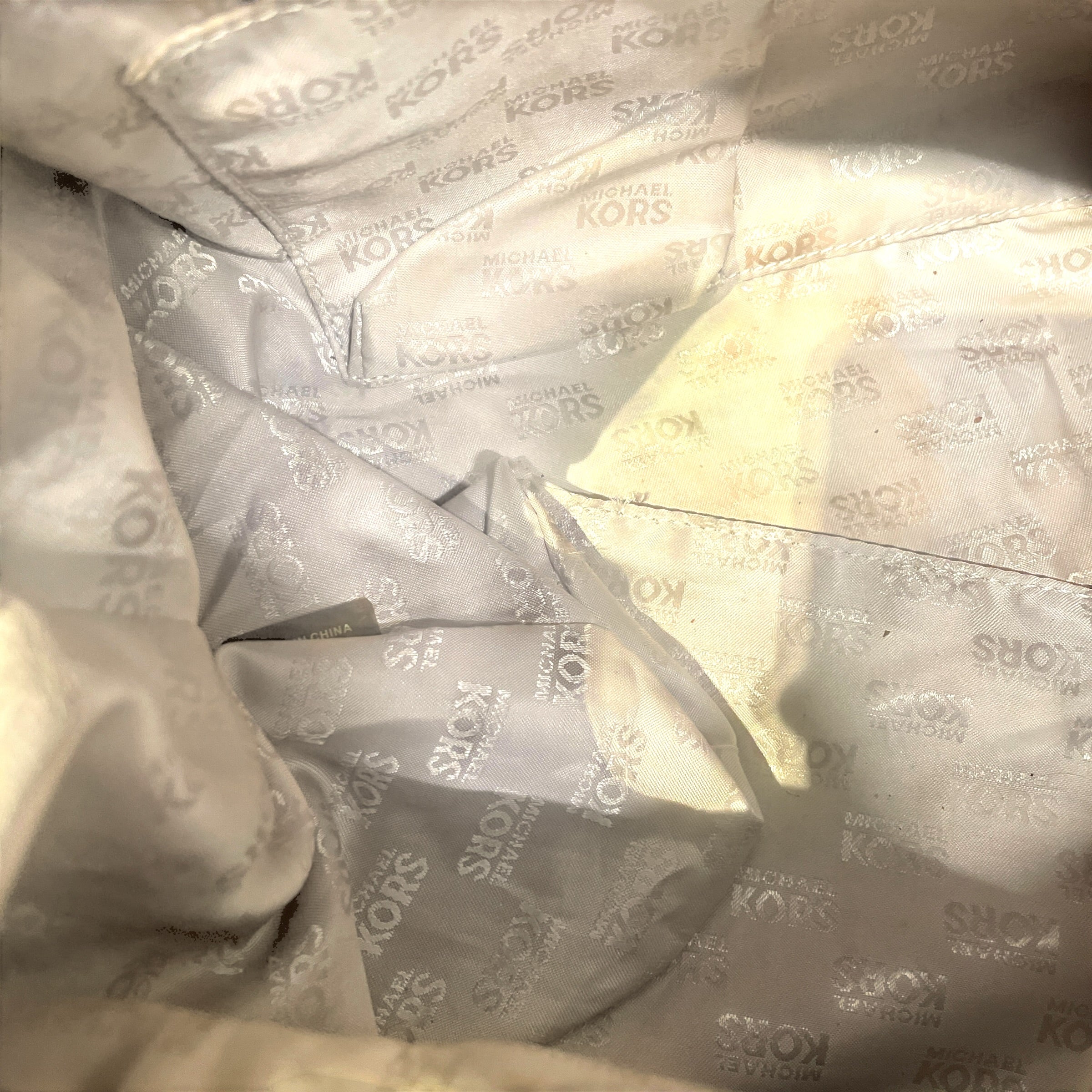 MICHAEL KORS/Bag/Animal Pattern/NVY/Python leather view 3