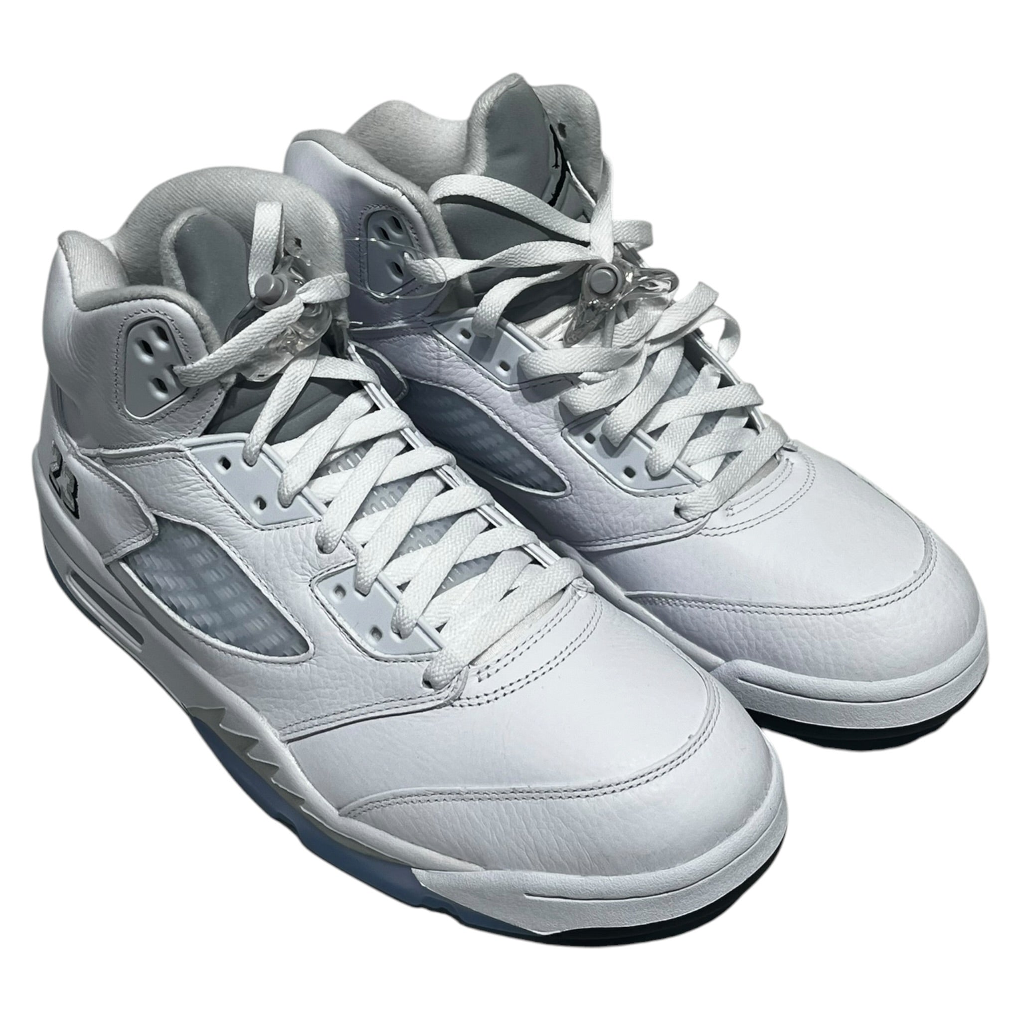 NIKE/AIR JORDAN 5/Hi-Sneakers/US 11.5/Leather/WHT/HQ7978-103 view 1