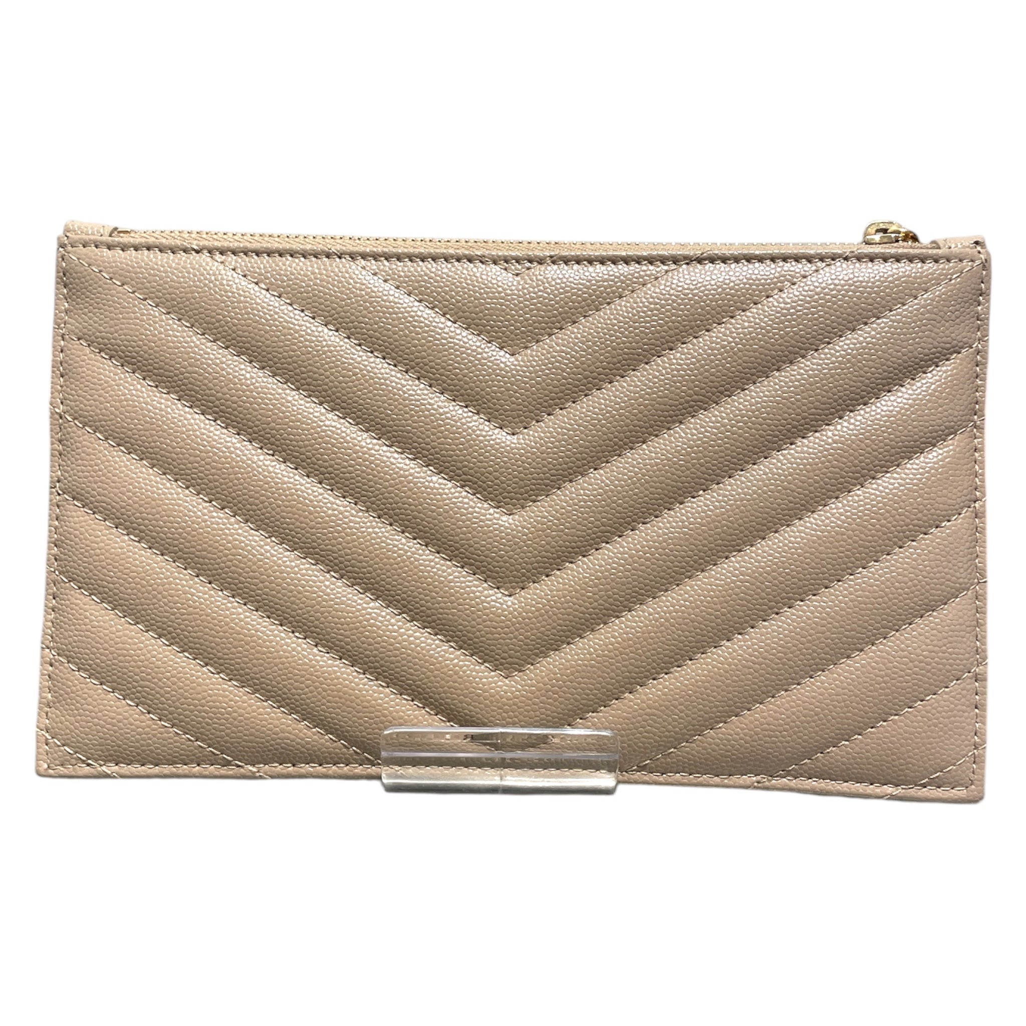SAINT LAURENT/Pouch/Leather/BEG/Cassandra Bill Pouch view 2