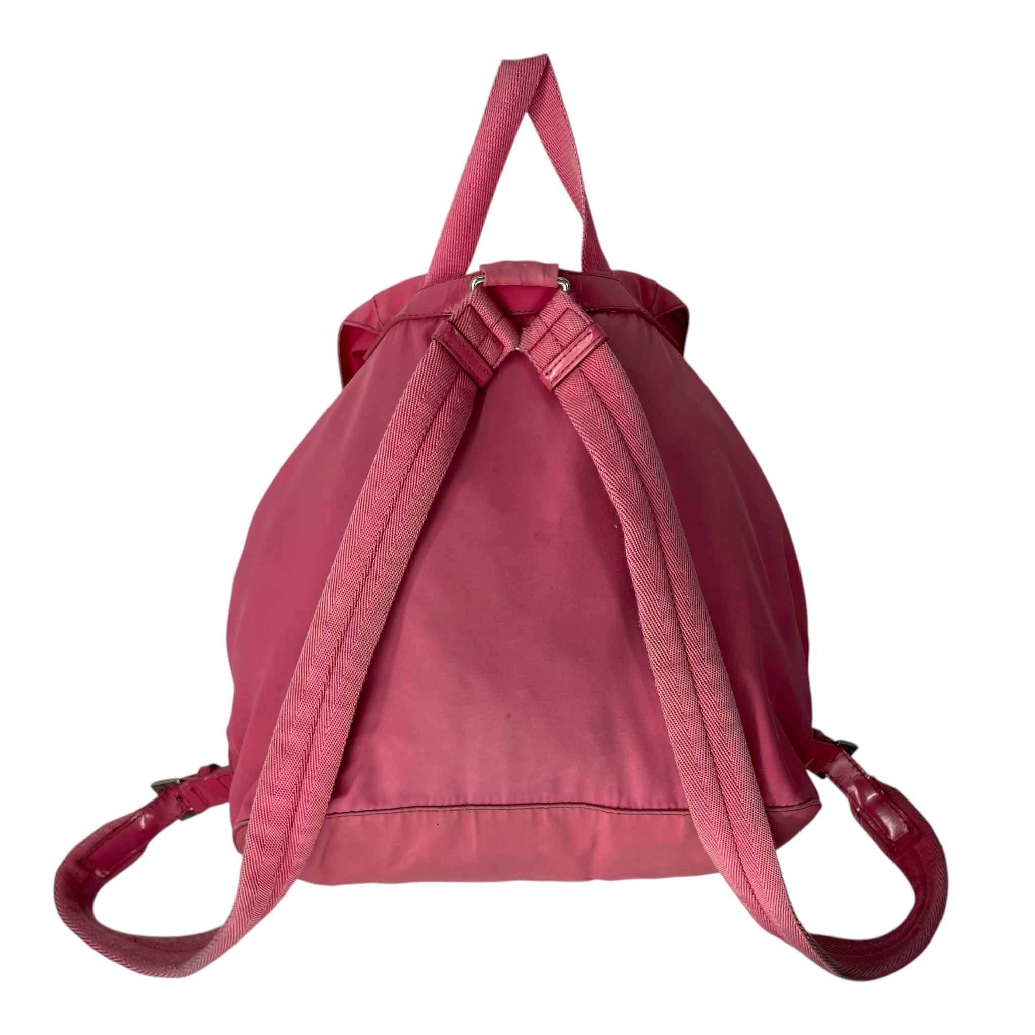 PRADA/Backpack/Polyester/PNK/PRADA VELA DOUBLE POCKET BP view 2