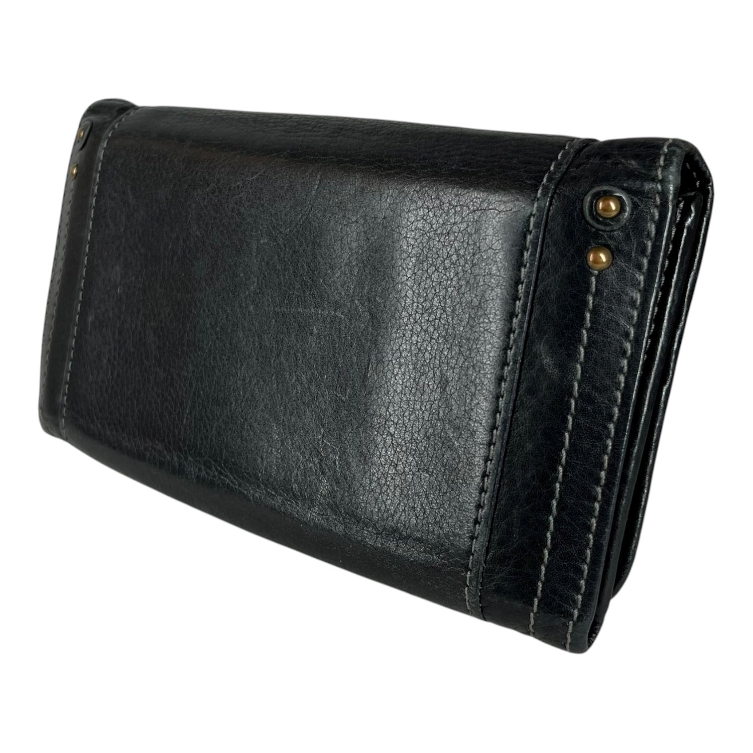 Chloe/Long Wallet/Leather/BLK/Lock Wallet view 2
