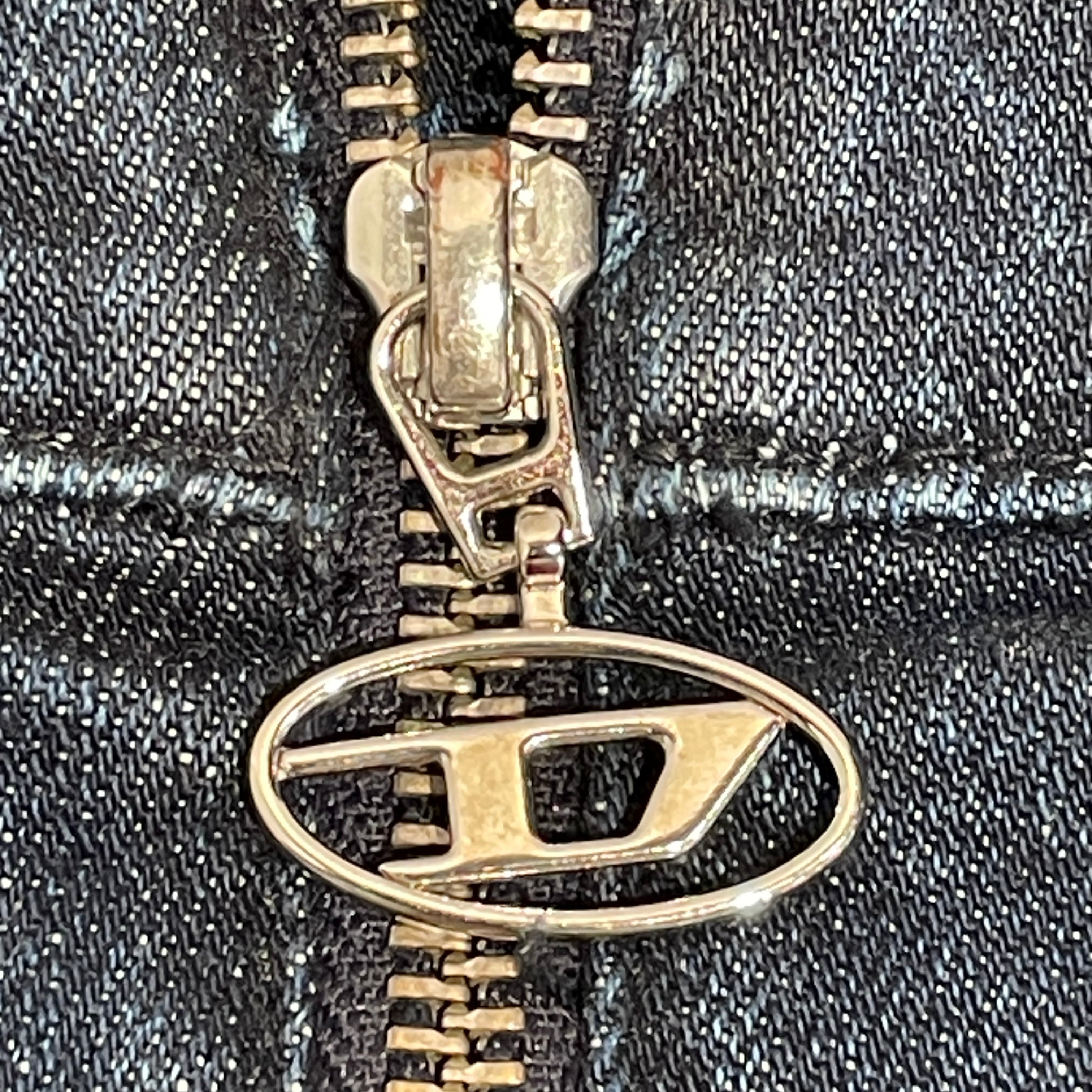 DIESEL/Pants/24/Denim/BLU/ribbed view 3