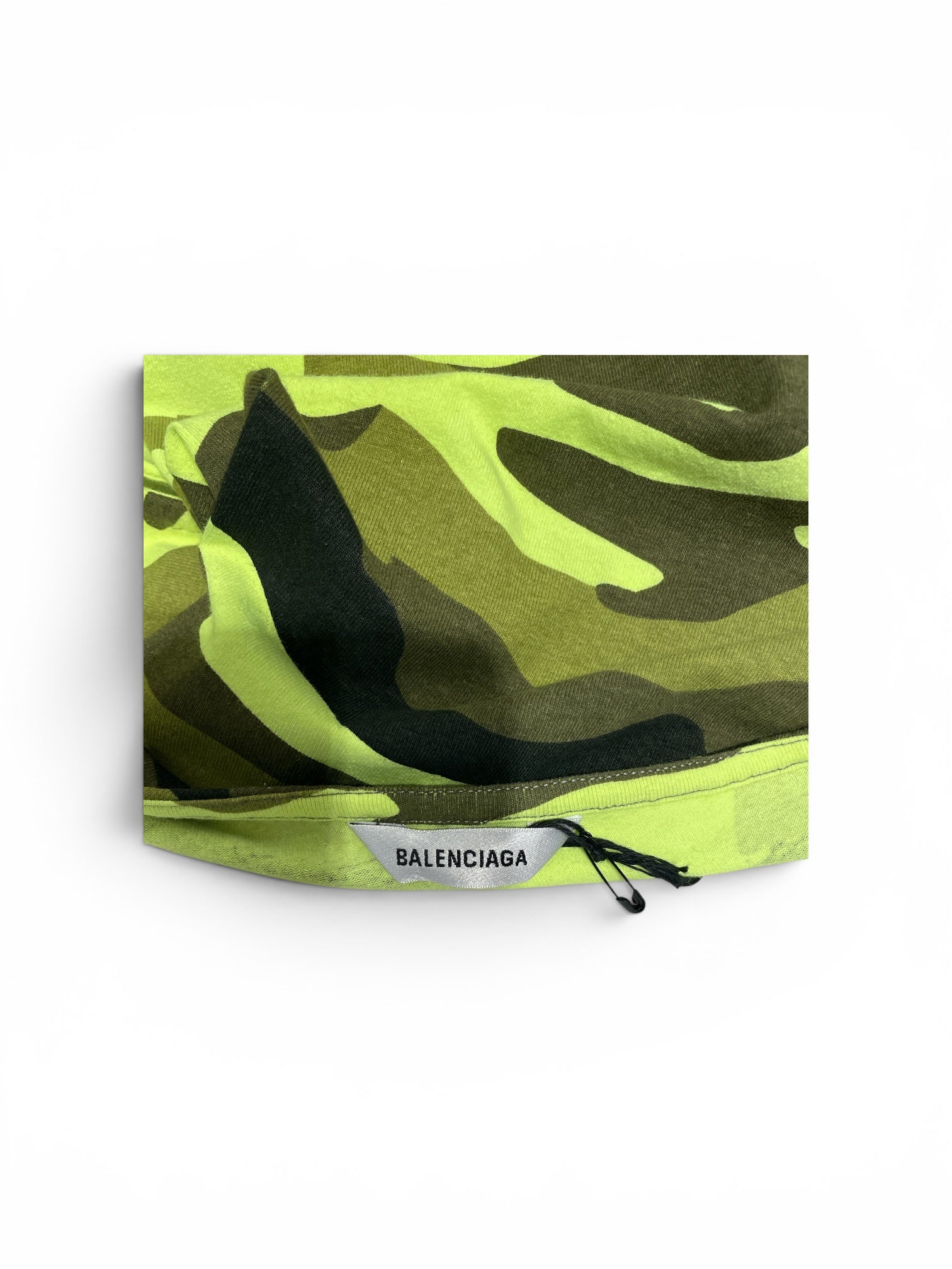 BALENCIAGA/Dress/M/Camouflage/Cotton/GRN/ view 3