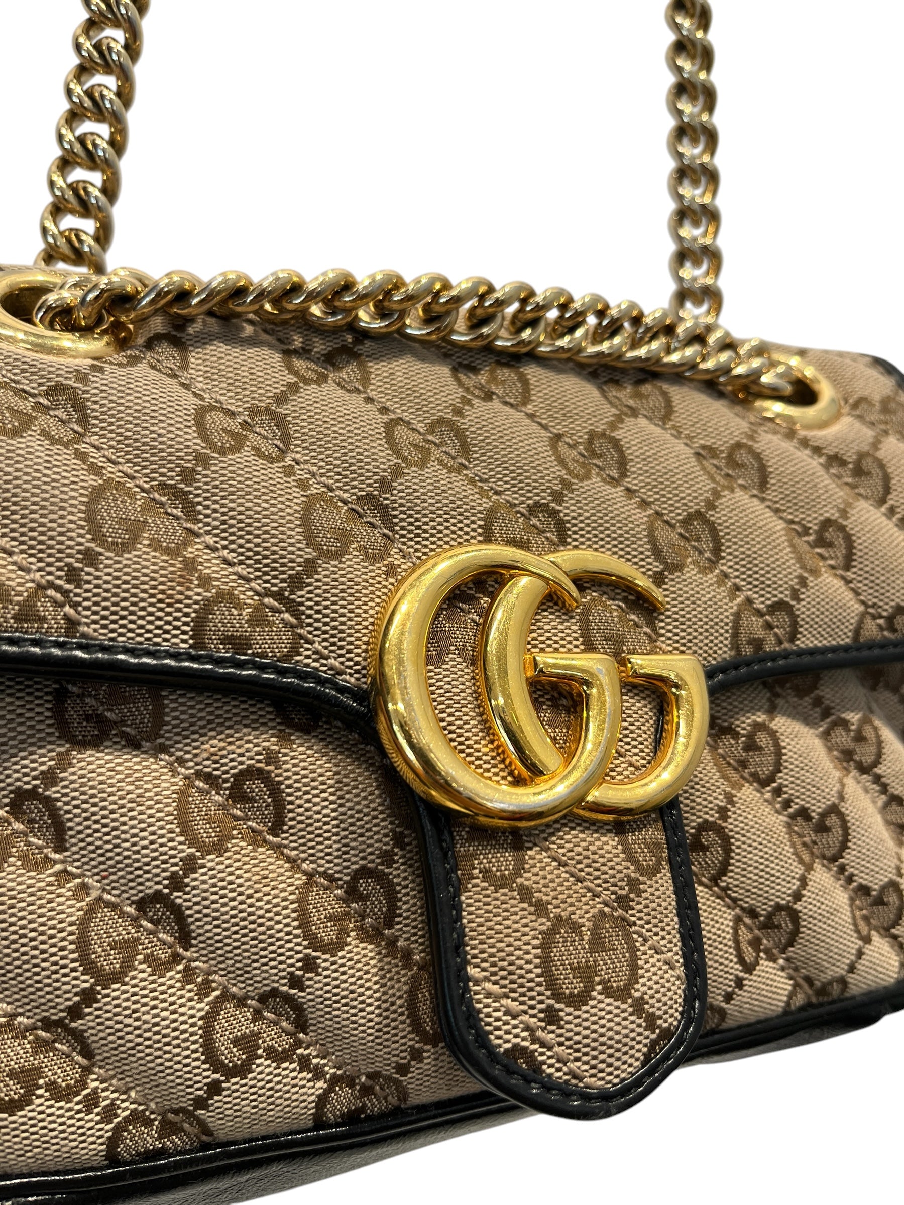 GUCCI/Bag/Monogram/CML/GG MARMONT SMALL BAG view 6
