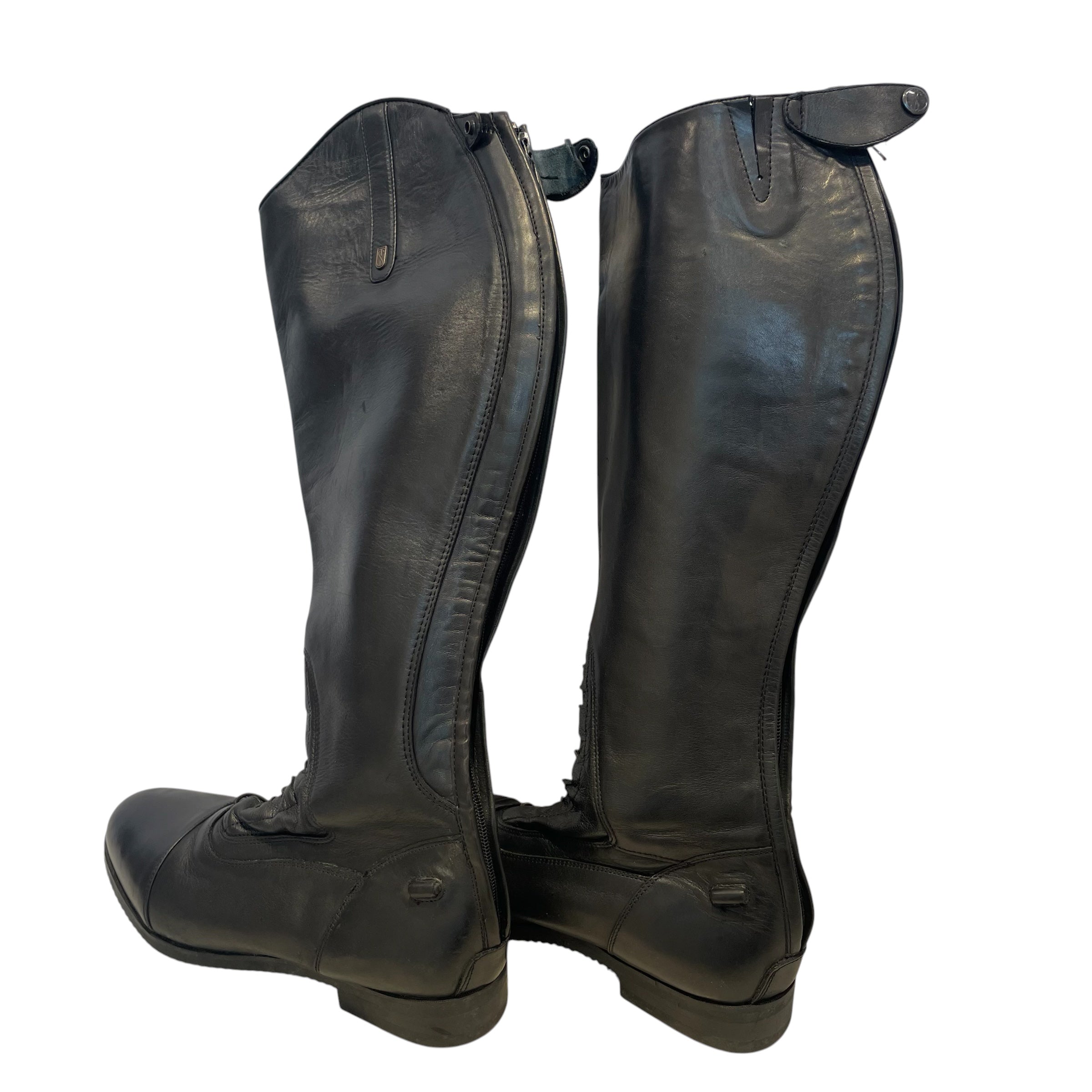 TREDSTEP/Boots/EU 44/Leather/BLK/KNEE HIGH, DONATELLO INSIDE view 2