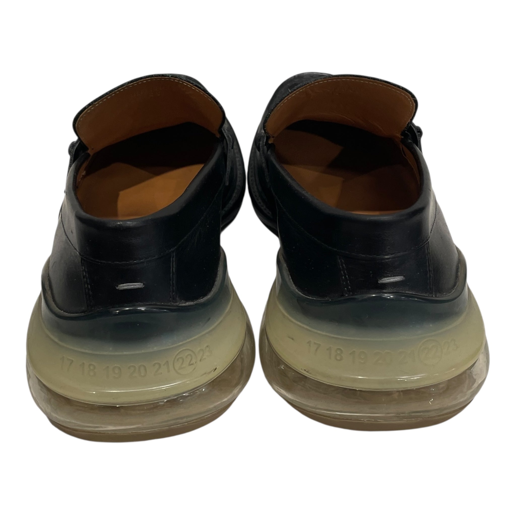Martin Margiela/Loafers/EU 45/Leather/BLK/AIR BAG LOAFER view 3