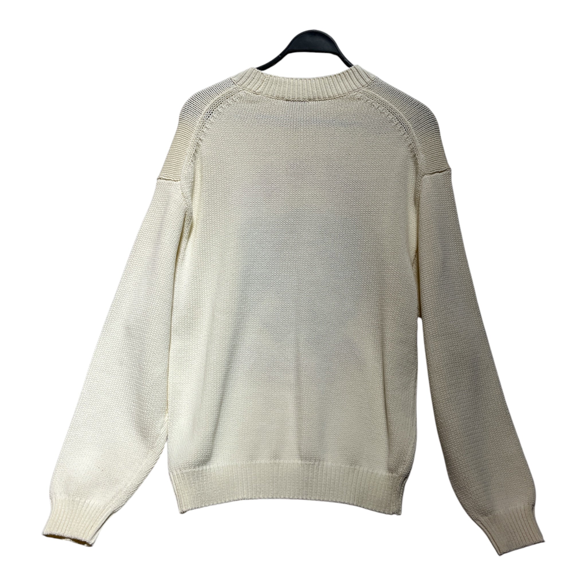 KENZO/Sweater/L/Acrylic/CRM/Tiger Knt Logo view 2