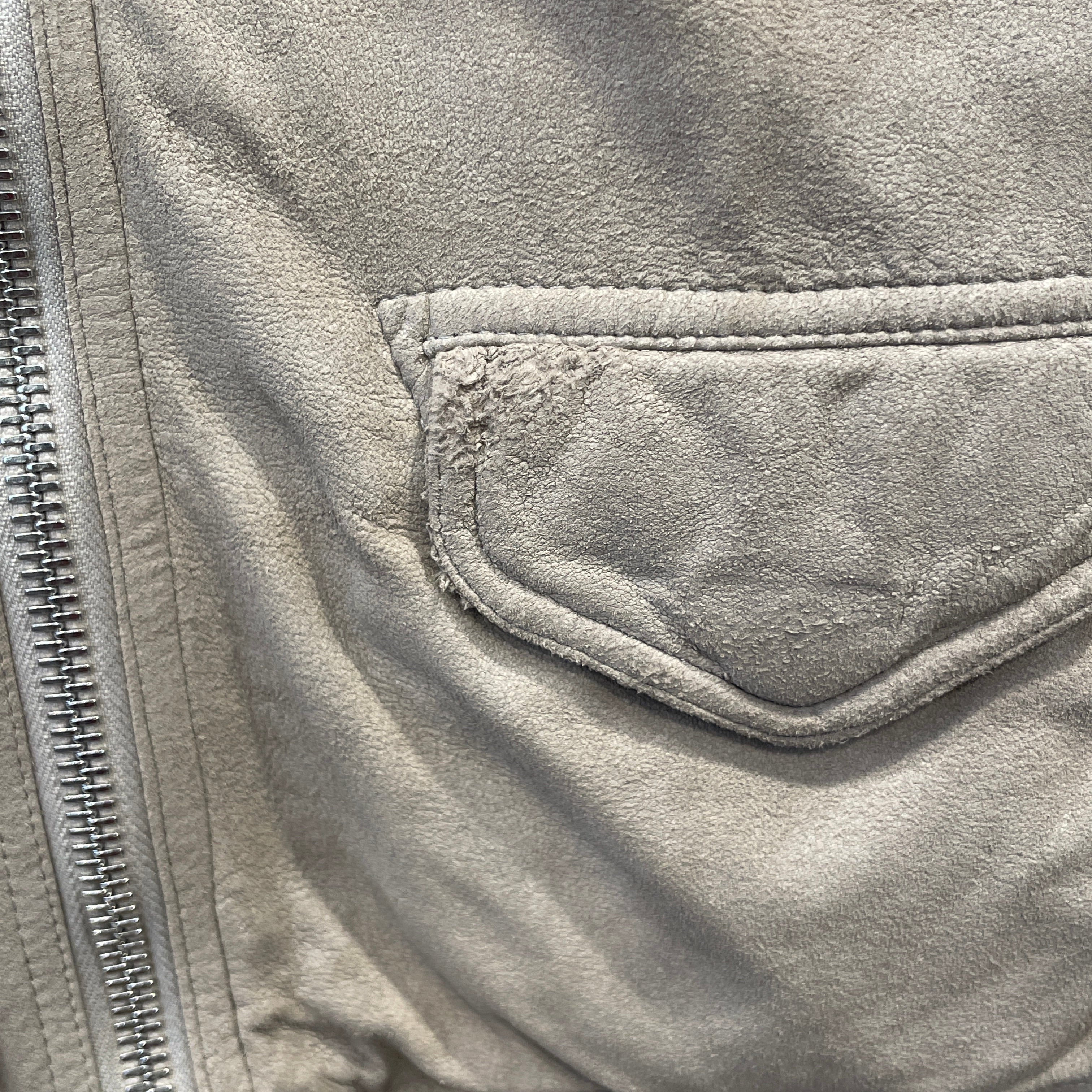 Rick Owens/Jacket/4/Cotton/BEG/ view 5