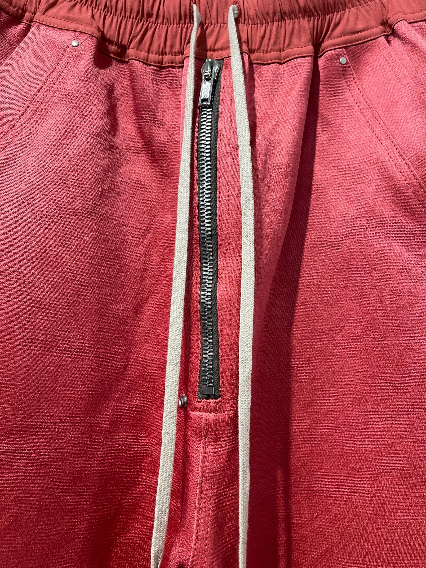 Rick Owens/Pants/36/Cotton/RED/BELA WIDE LEG view 3