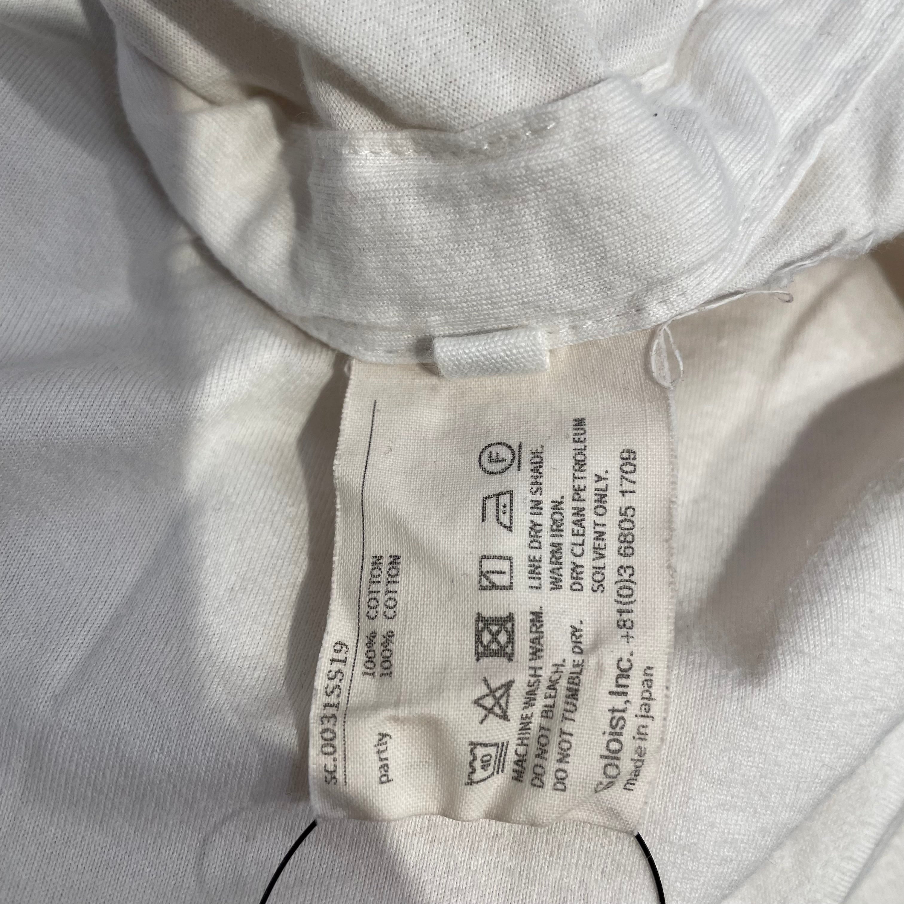 TAKAHIROMIYASHITA TheSoloist./T-Shirt/46/Cotton/WHT/charles peterson view 4