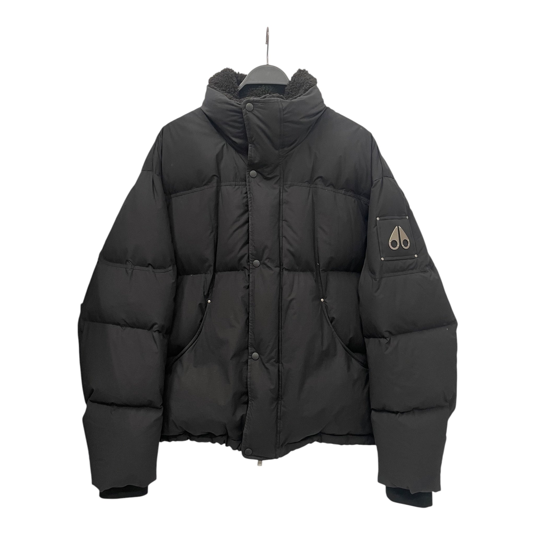 MOOSE KNUCKLES/Puffer Jkt/L/Polyester/BLK/165/84A view 1