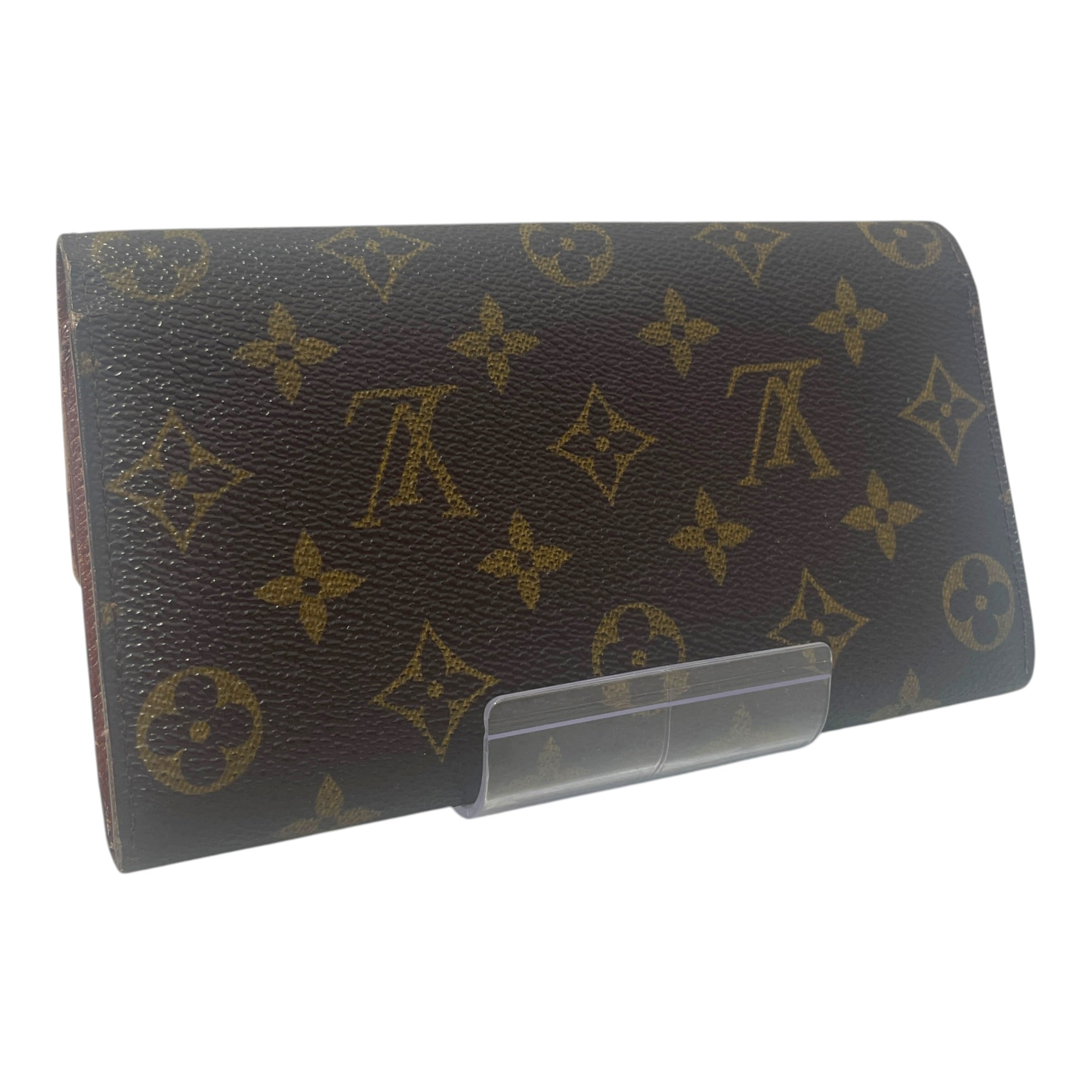 LOUIS VUITTON/Wallet/Monogram/Leather/BRW/L's/Sarah Wallet view 2