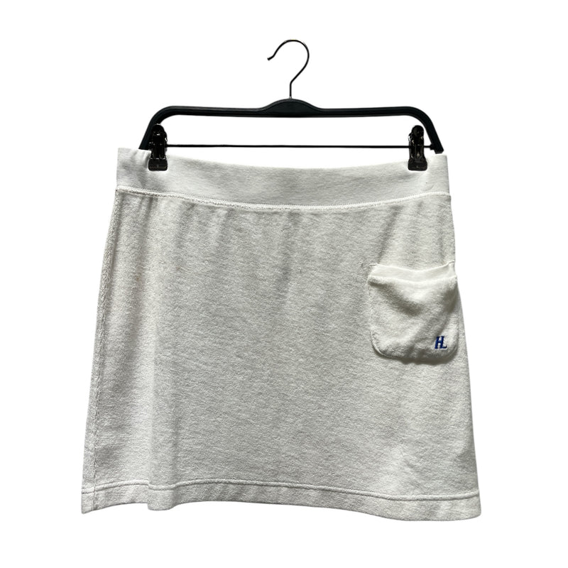 Helmut Lang/Skirt/WHT/TOWEL SKIRT