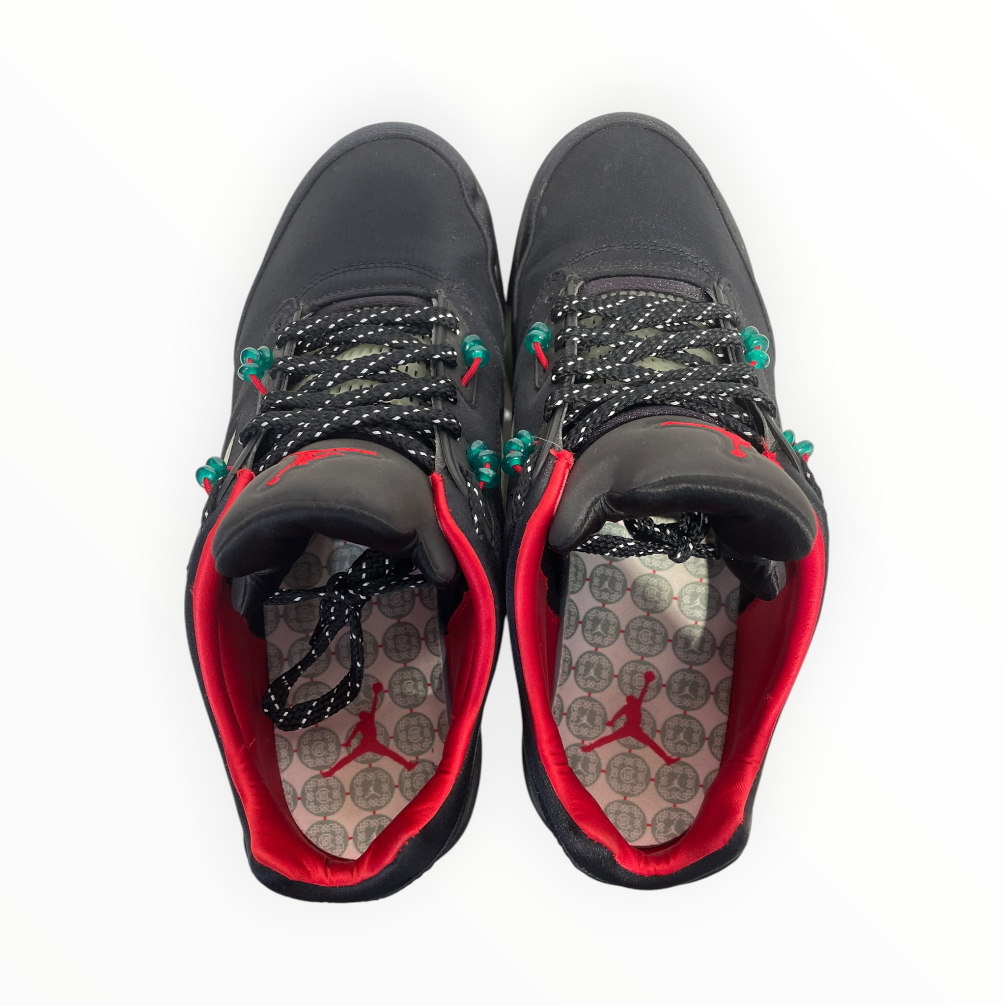 NIKE/CLOT(CLOTAPPAREL)/AIR JORDAN 5 RETRO LOW SP/Low-Sneakers/US 11/Polyester/BLK/DM4640-036 view 3