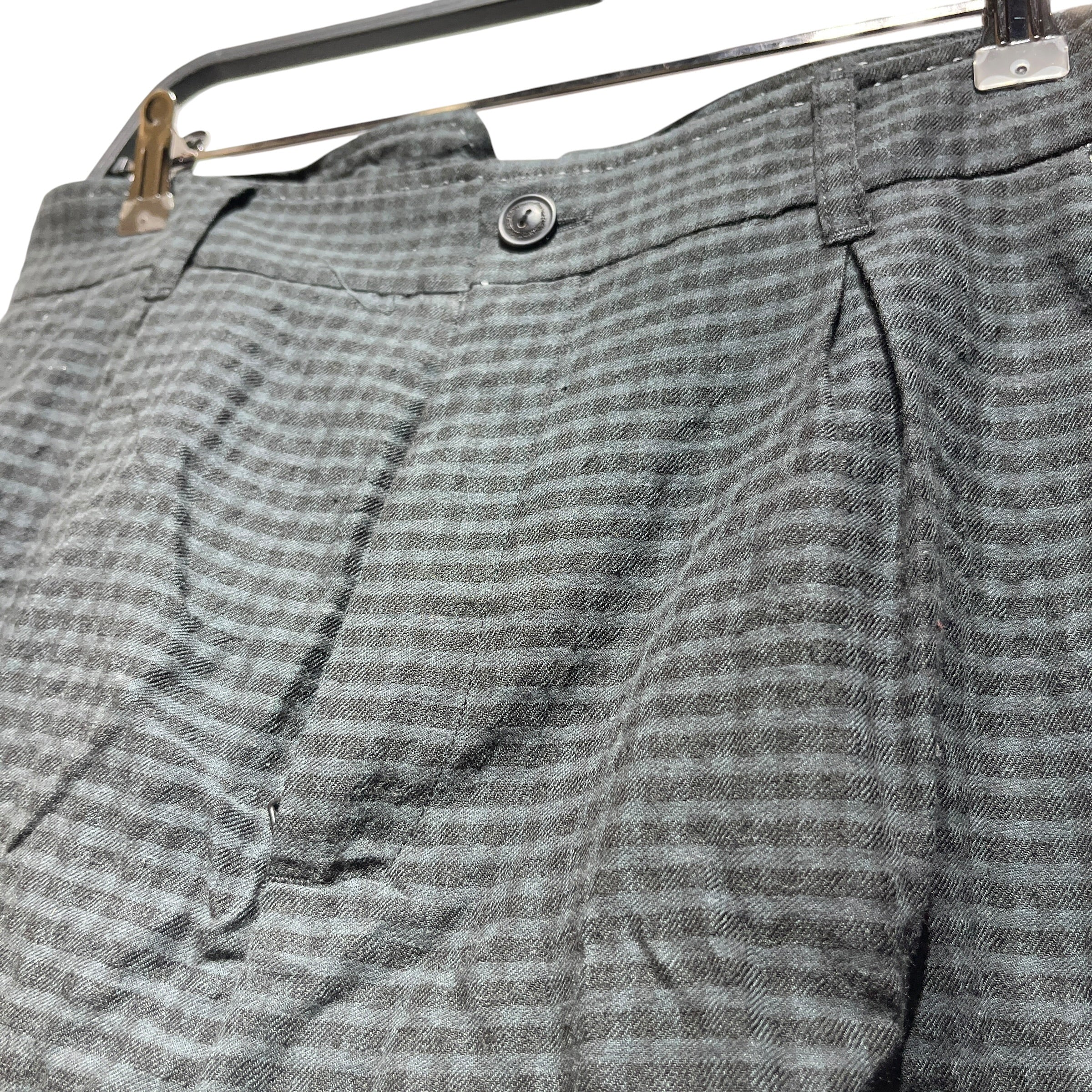 Professor.E/Shorts/50/Cotton/BLK/plaid shorts view 4