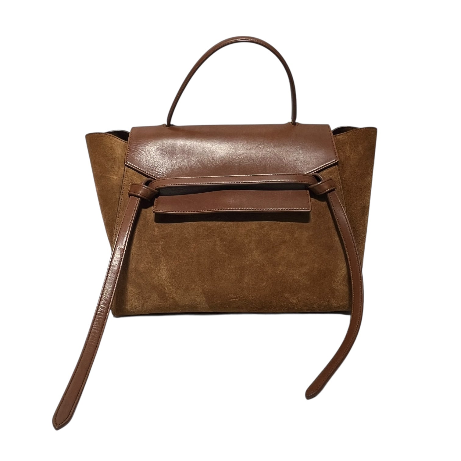 CELINE/Hand Bag/Suede/CML/ view 1