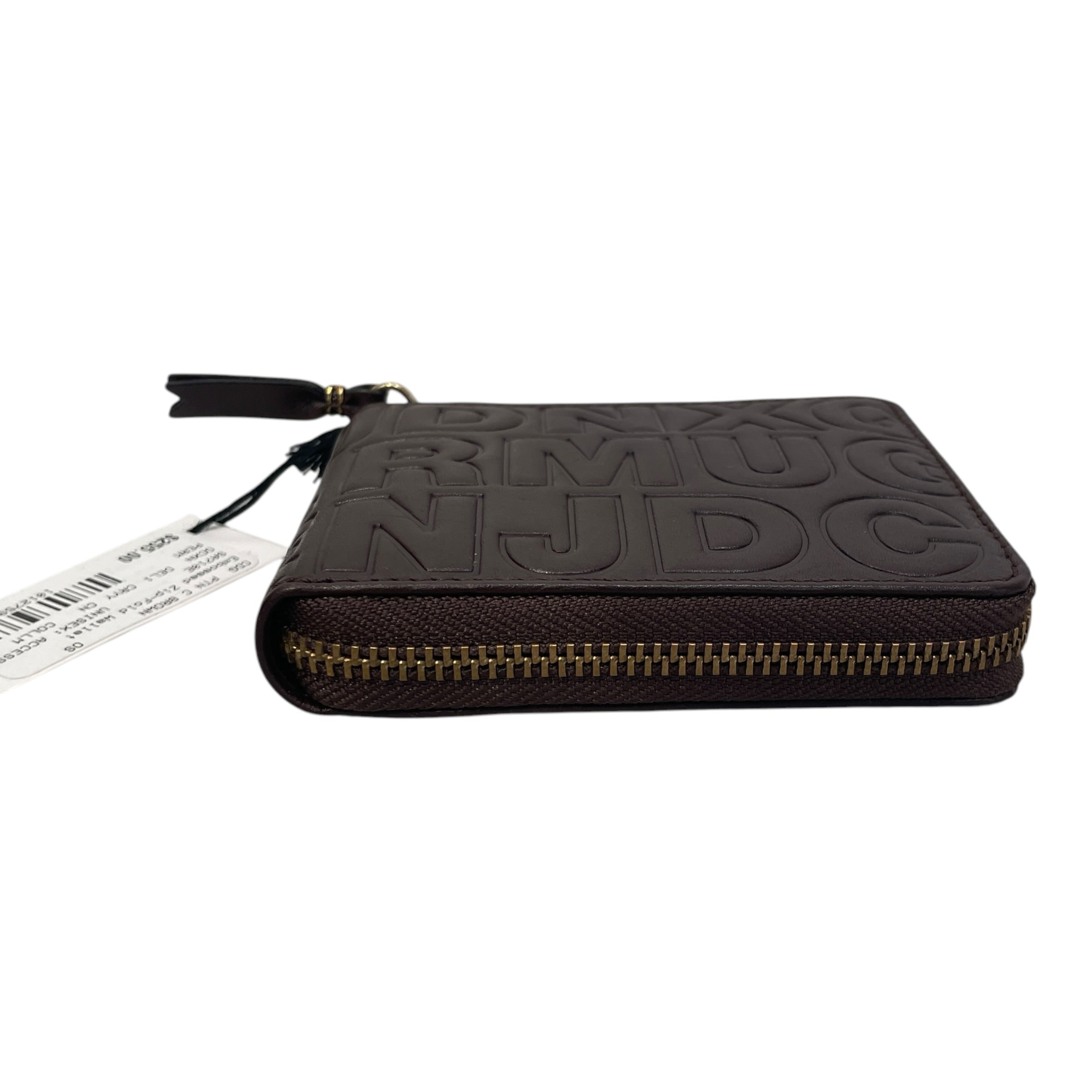 COMME des GARCONS/Wallet/Monogram/Leather/BRW/LETTER MONOGRAM view 3