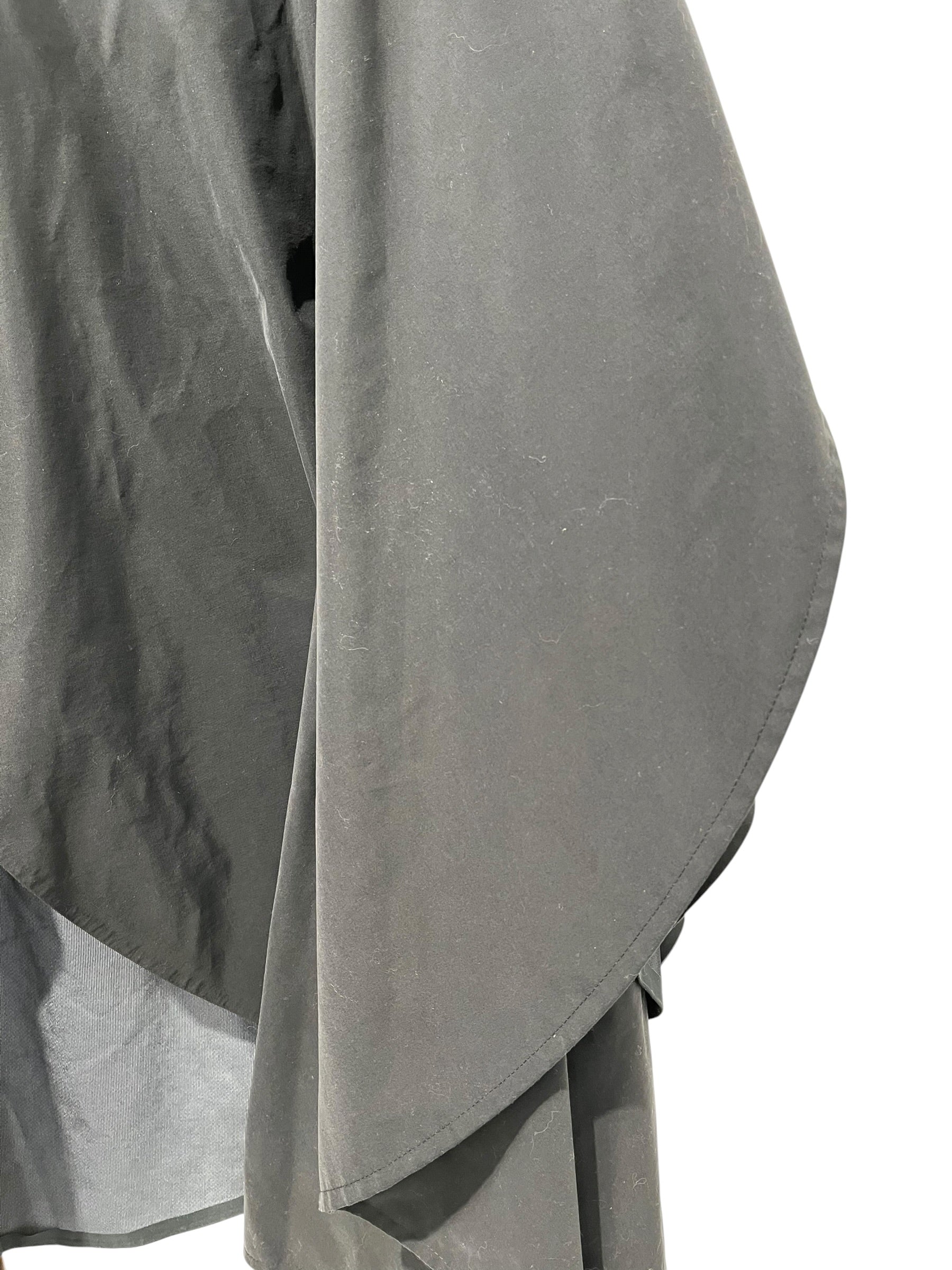 JUNYA WATANABE COMME des GARCONS/Jacket/M/Nylon/BLK/PONCHO CIRCLE SPRAY 2017 view 4