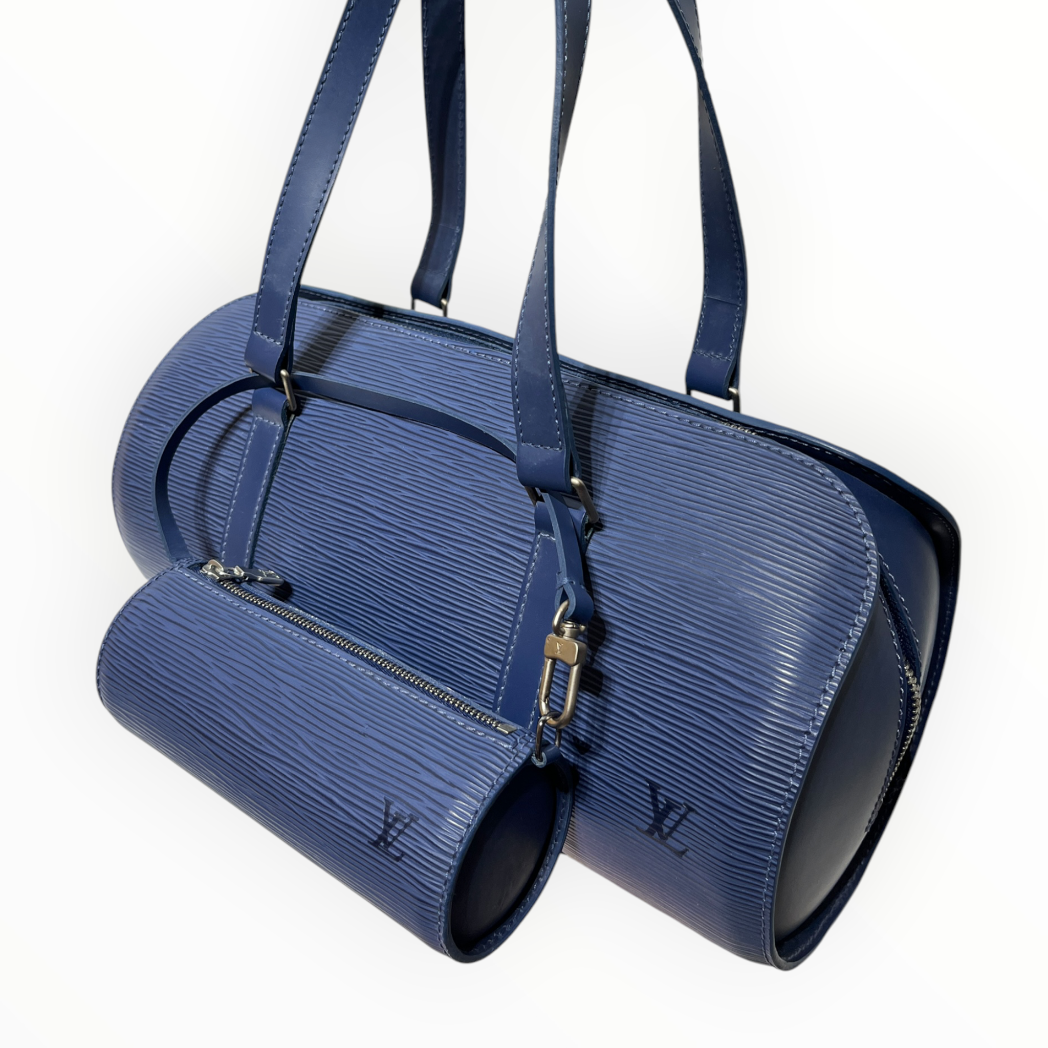 LOUIS VUITTON/Hand Bag/Leather/BLU/papillion epi mini pochette view 5