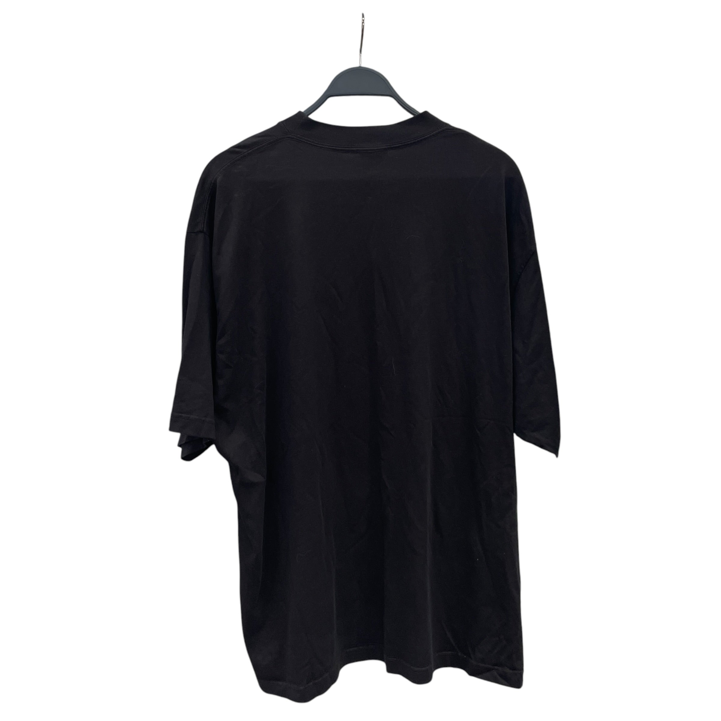 BALENCIAGA/T-Shirt/XL/Cotton/BLK/Graphic/beverly hills view 2