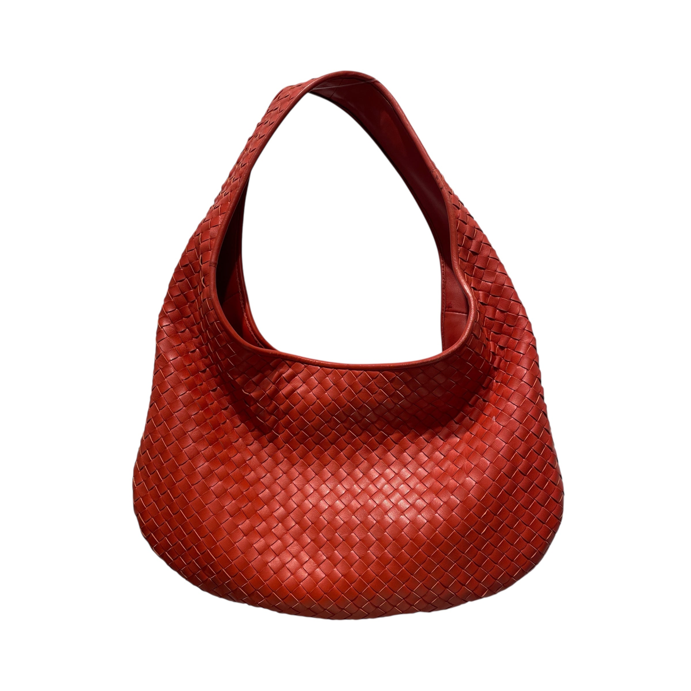 BOTTEGA VENETA/Hand Bag/M/Leather/ORN/INTERECCIATO HOBO BAG view 1