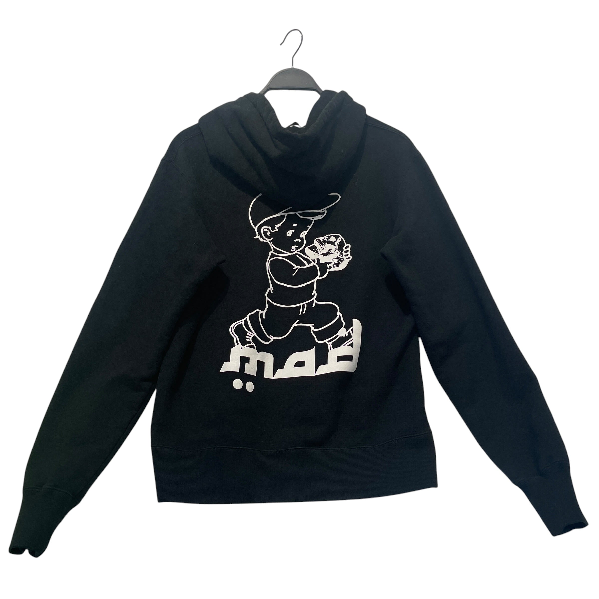 UNDERCOVER/Hoodie/2/Monogram/Cotton/BLK/Mad Logo T shirt view 2