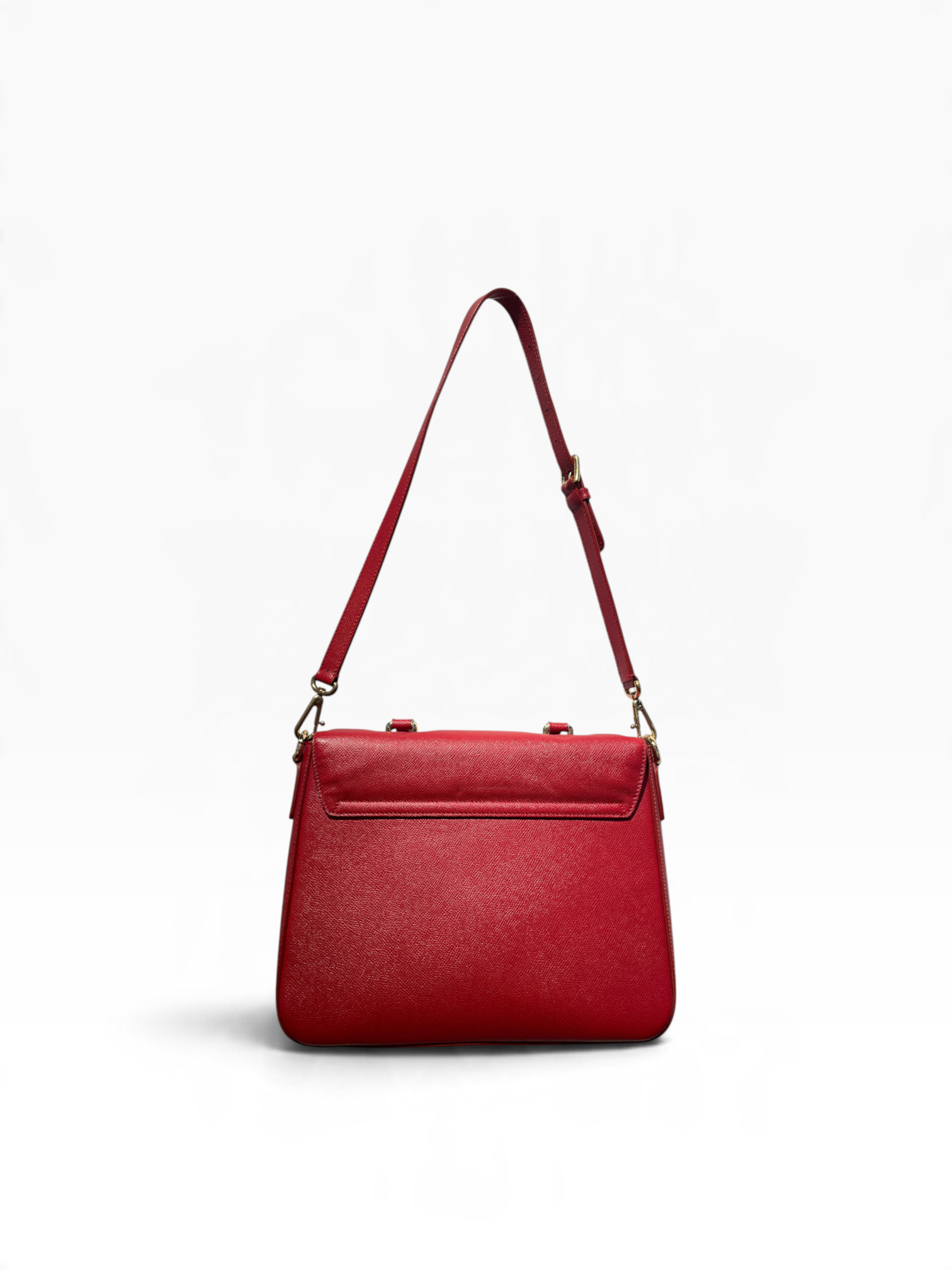 DOLCE&GABBANA/Cross Body Bag/M/Leather/RED/ view 2