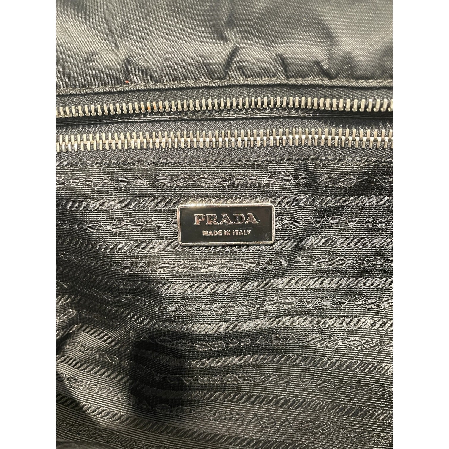 PRADA/Bag/Leather/BLK/NYLON TOTE BAG view 2