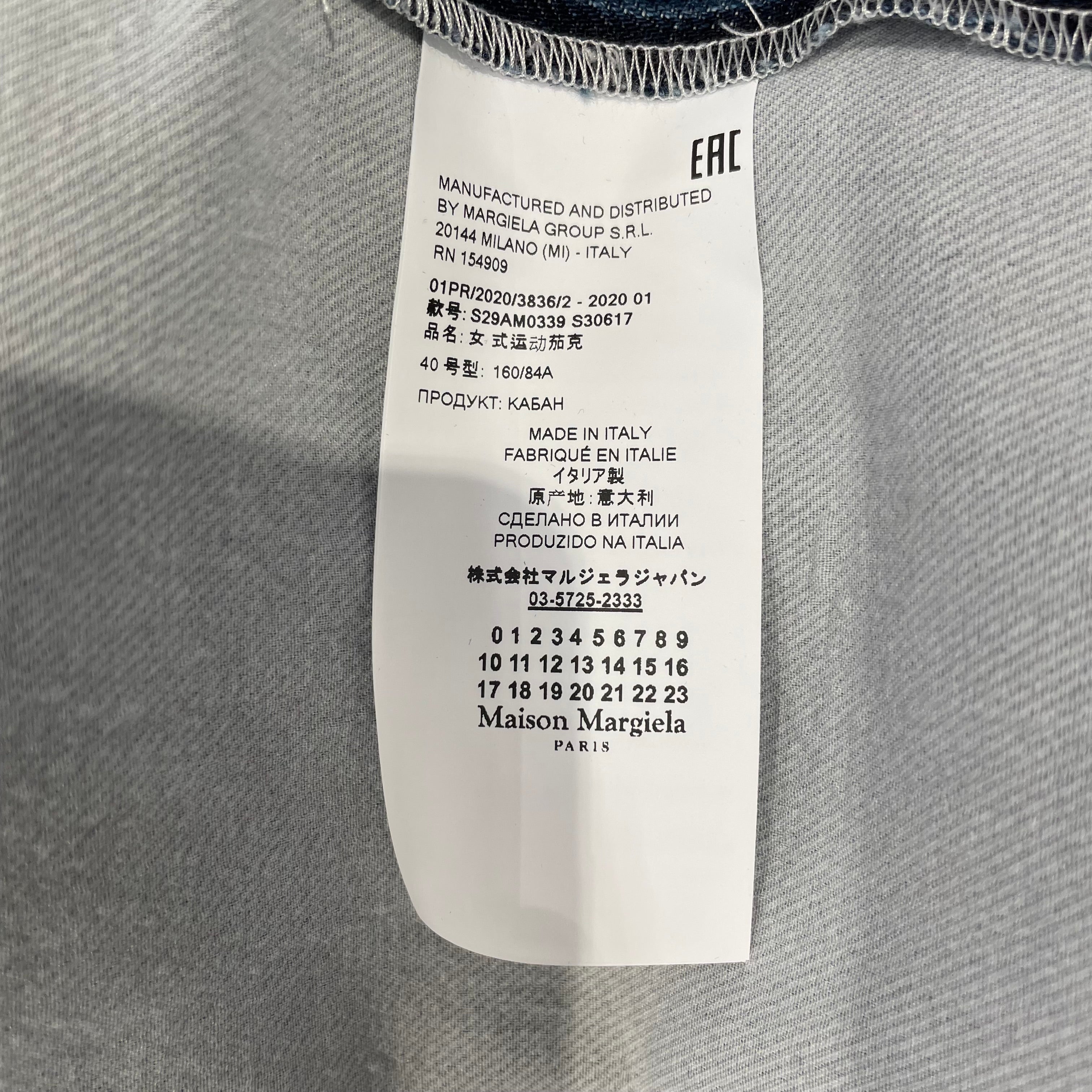 Maison Margiela/Coat/40/White/S29AM0339/S29AM0339 view 4