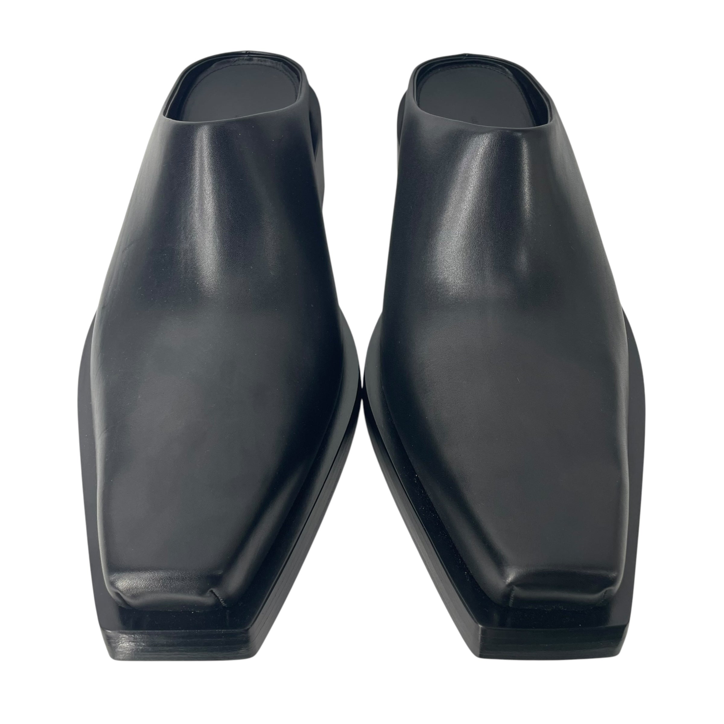 BALENCIAGA/Dress Shoes/EU 43/Leather/BLK/Slip-on/SANTIAGO MULE BNWT view 2