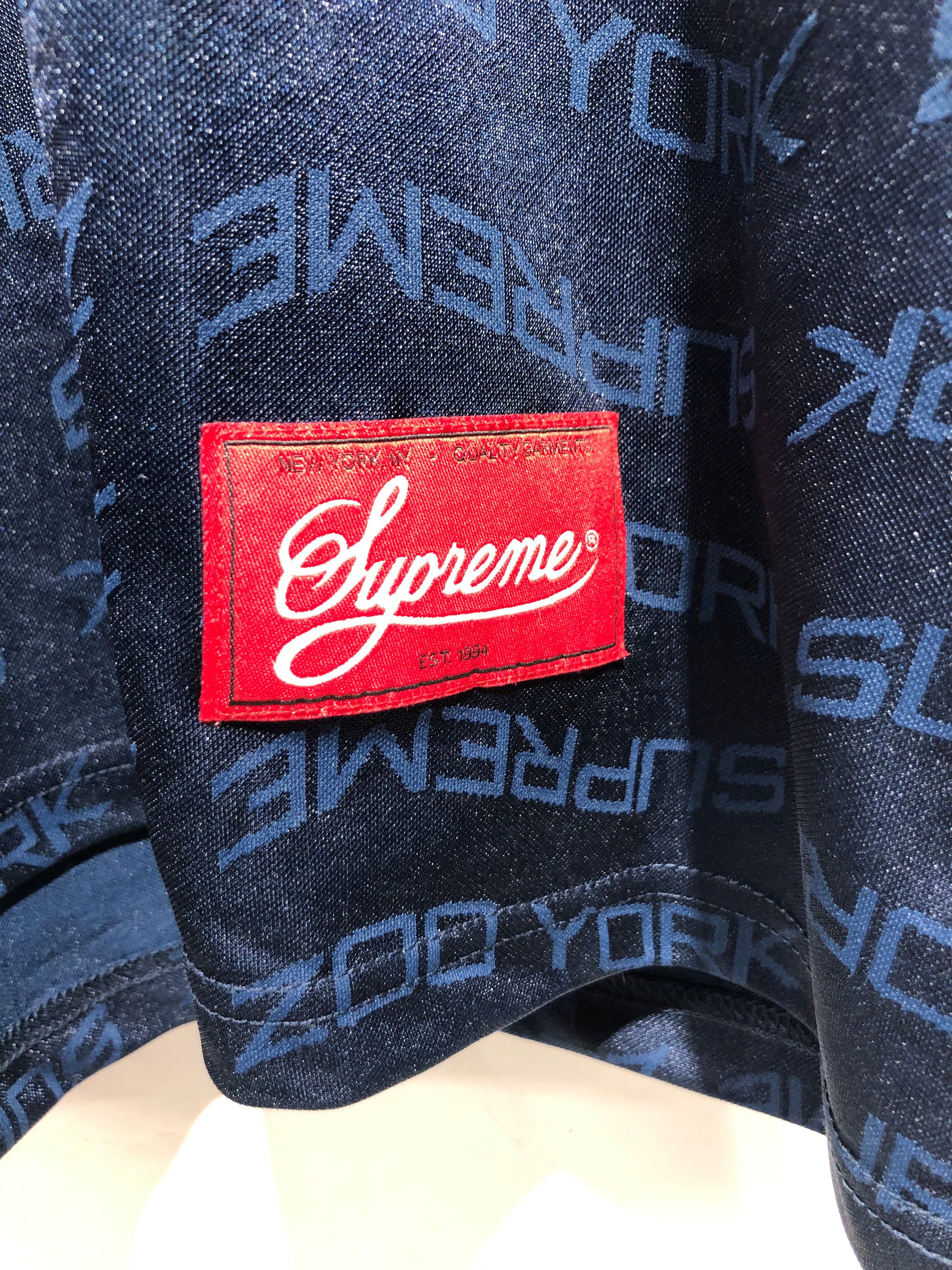 Supreme/ZOO YORK/T-Shirt/XL/Polyester/NVY/All Over Print/jersey view 3