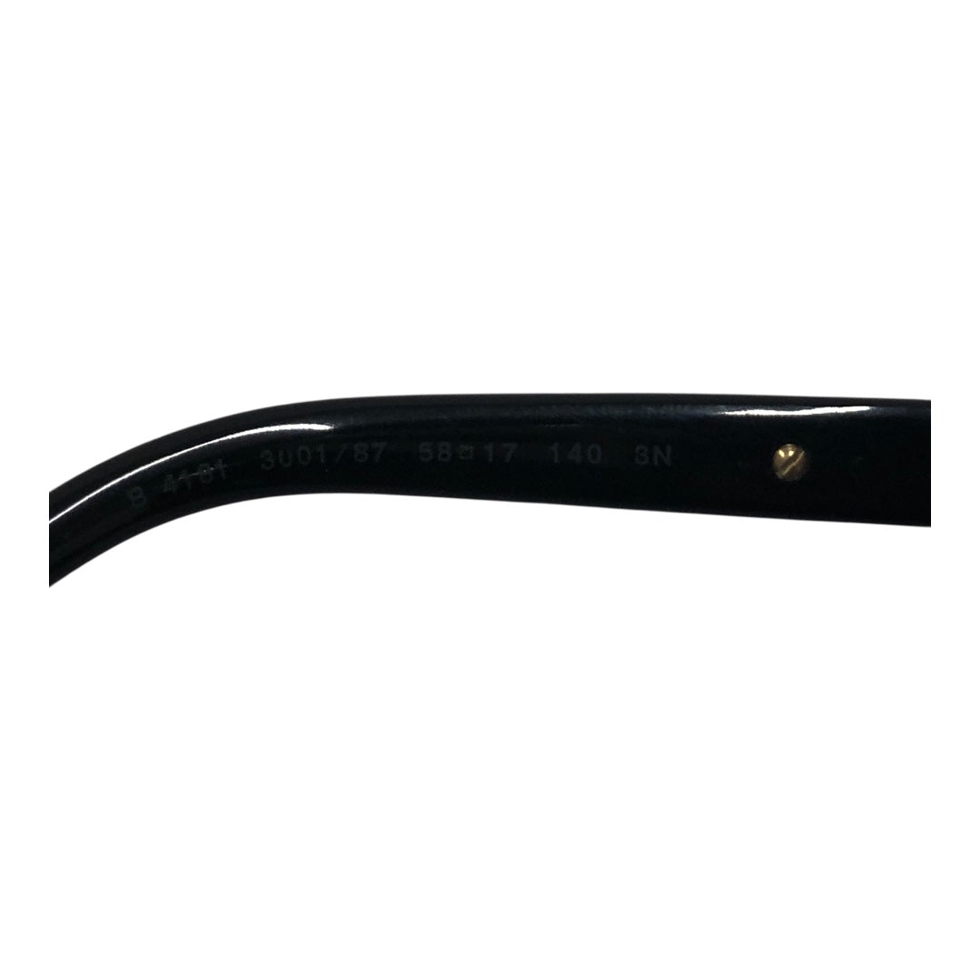 BURBERRY/Sunglasses/Plastic/BLK/M's/Burberry Plaid Hinges view 4