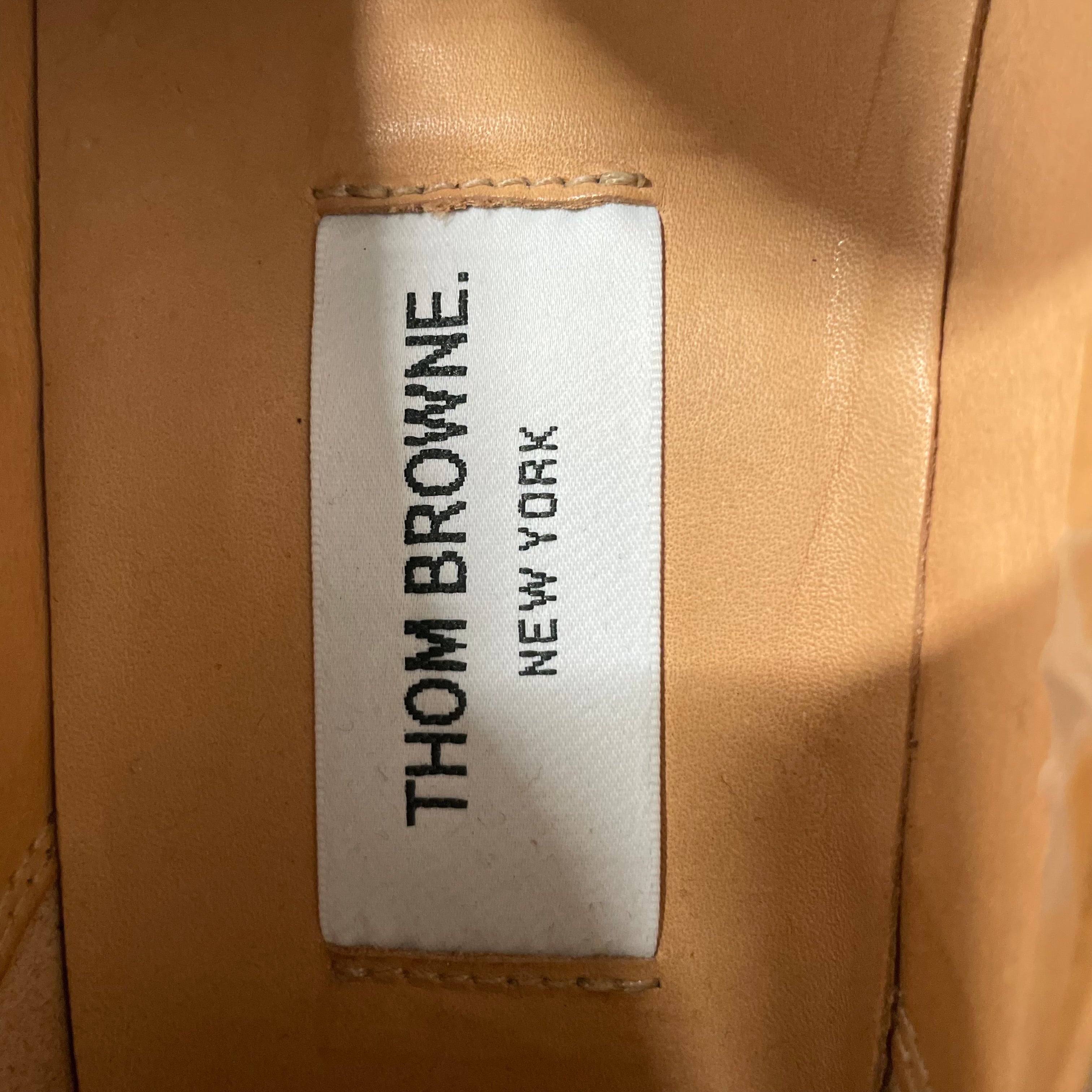 THOM BROWNE. NEW YORK/Loafers/EU 40/BLK/PEBBLE GARIN PENNY LOAFER view 3