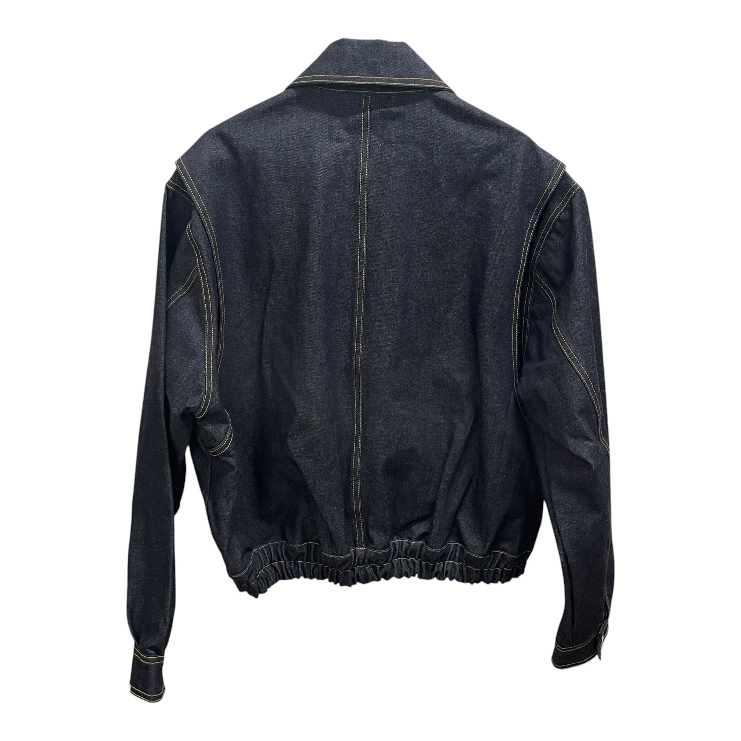 Sp5der/Denim Jkt/XL/Denim/BLU/BRWN STITCHING/STITCHED LOGO view 2