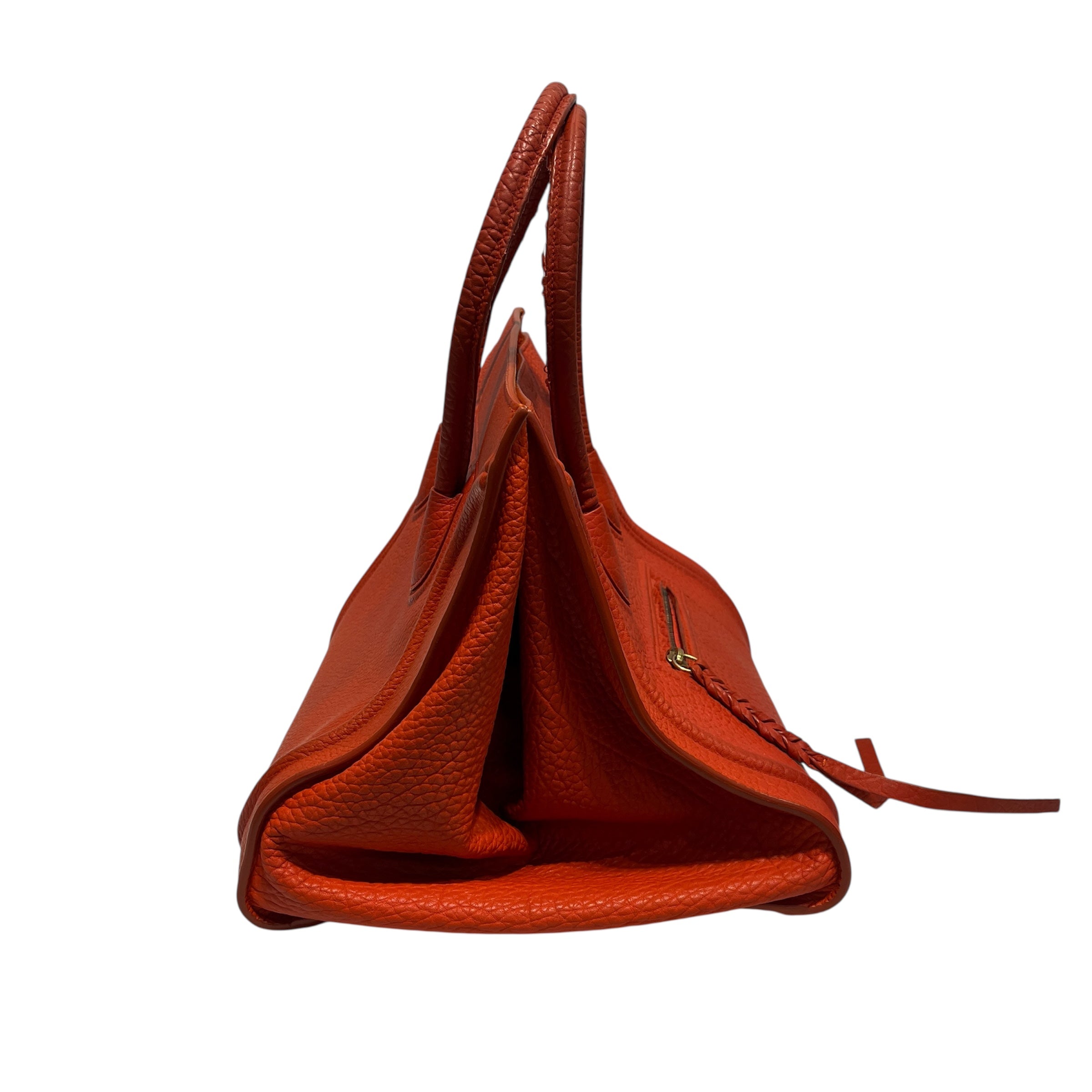 CELINE/Tote Bag/Leather/ORN/MEDIUM LUGGAGE PHANTOM view 4