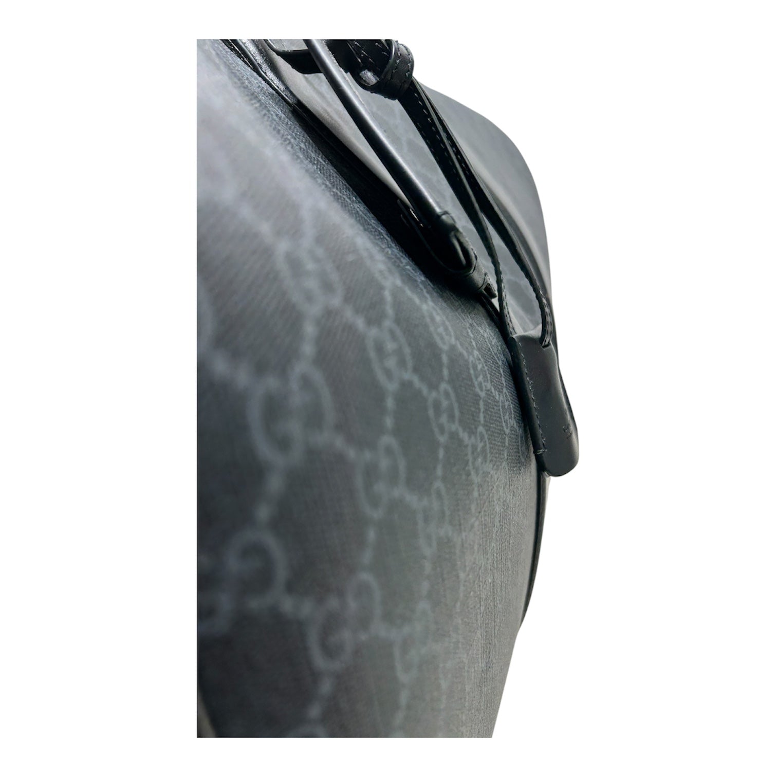 GUCCI/Luggage/Monogram/BLK/GUCCI SUPREME DUFFLE BLK/GRY view 6