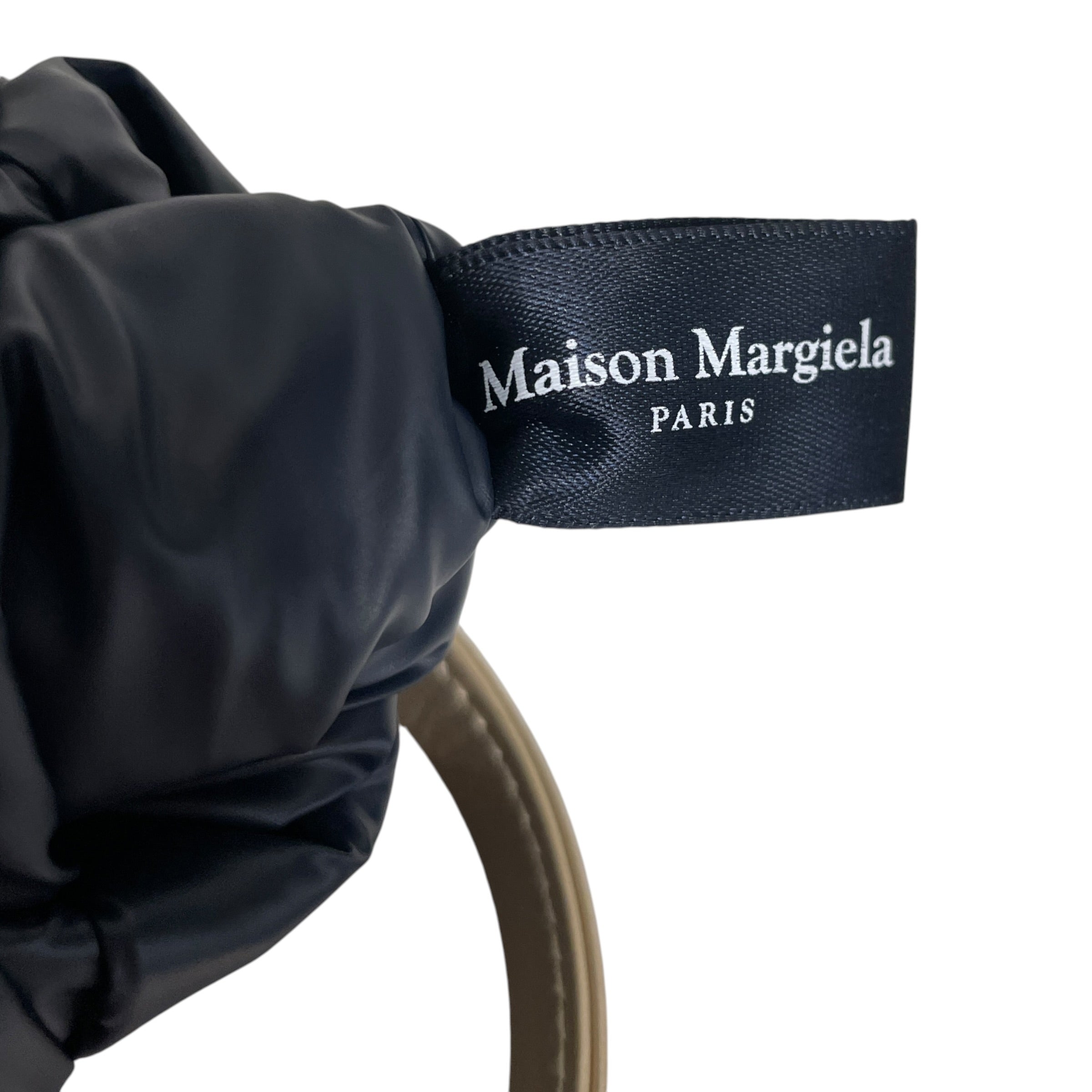 Maison Margiela/Pouch/Leather/GLD/MM POUCH CLUTCH BAG LOGO GLD view 5