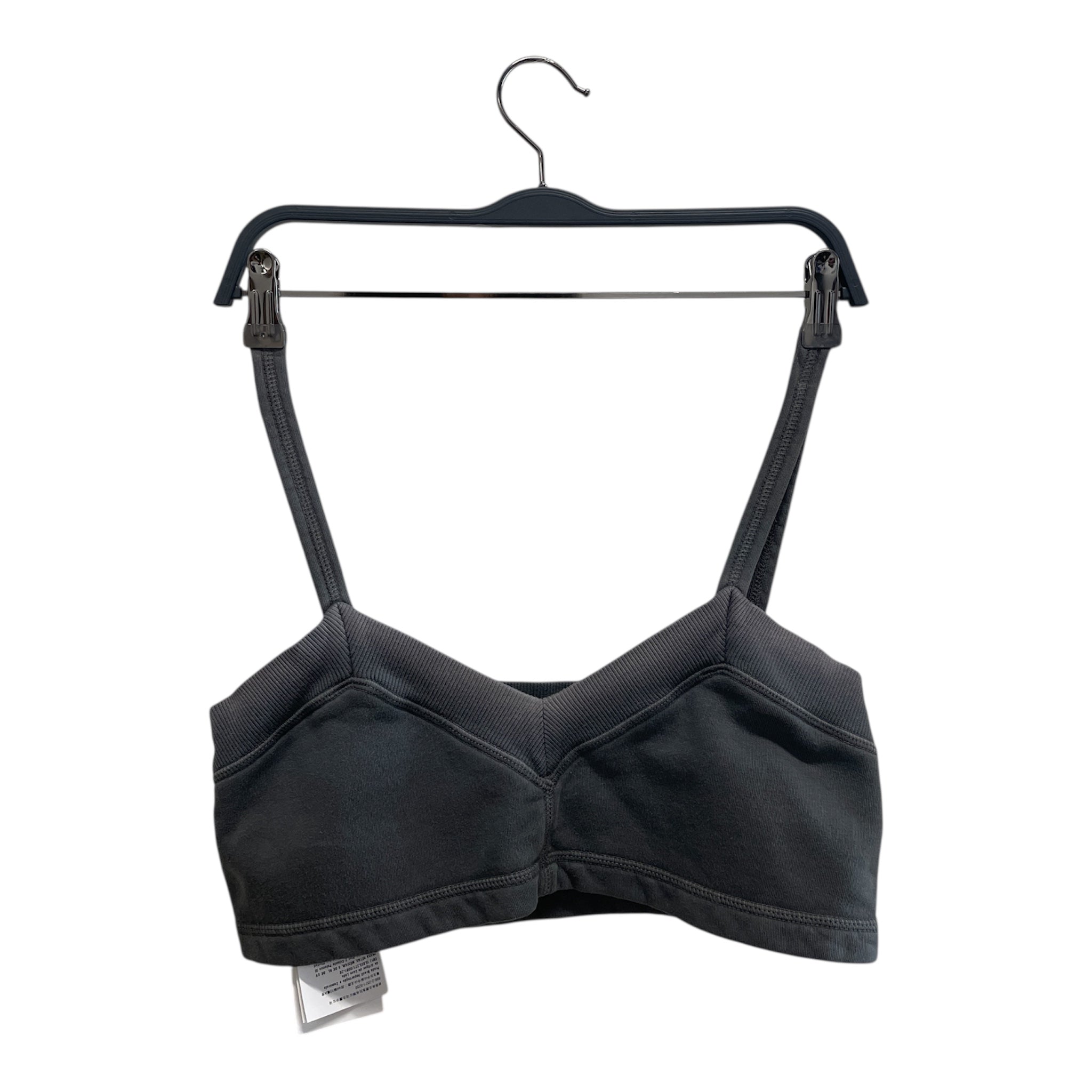 MIU MIU/T-Shirt/S/Cotton/GRY/tank, red logo on back view 1