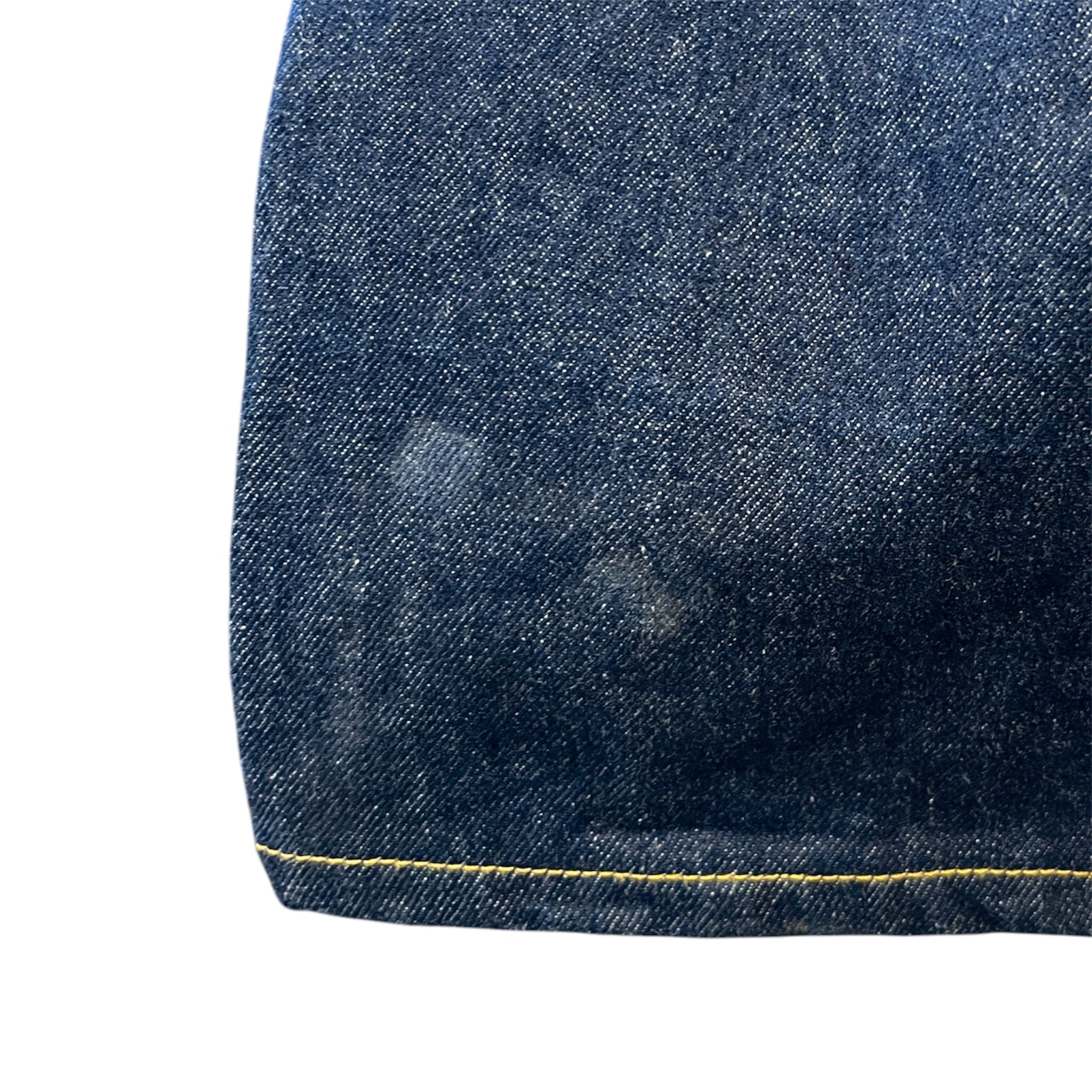 R13/Wide Leg Pants/27/Denim/NVY/ORANGE STITCHNG view 5