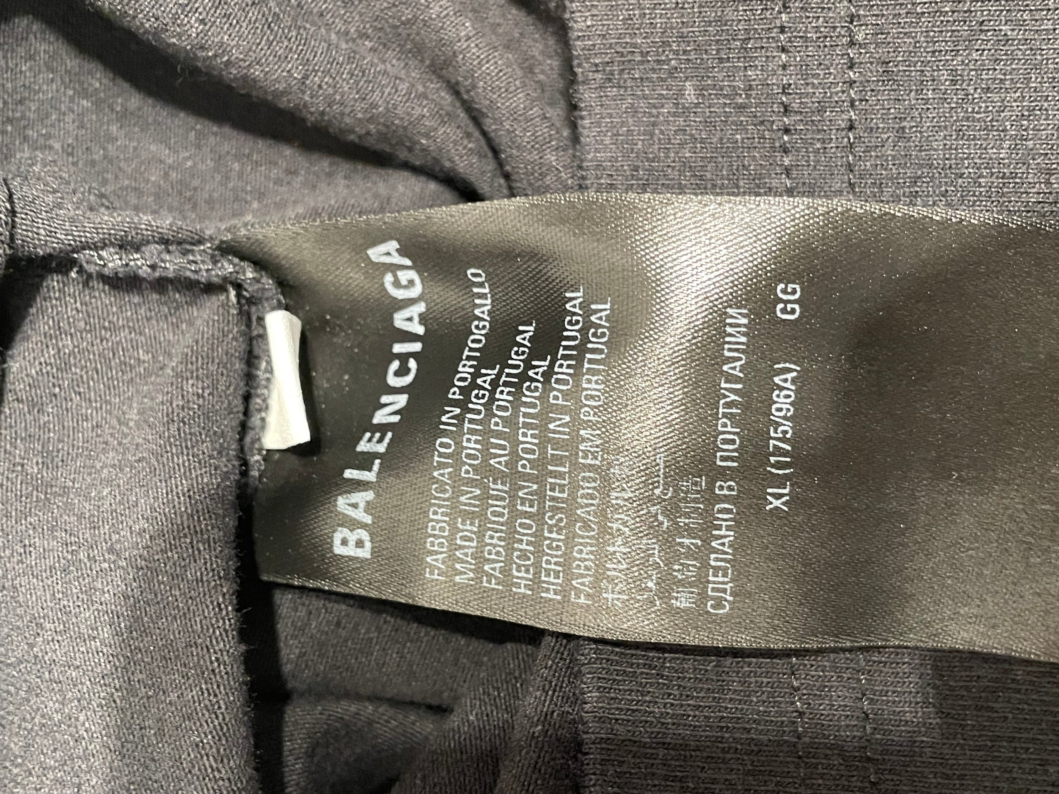 BALENCIAGA/LS T-Shirt/XL/Cotton/BLK/fashion institute view 4