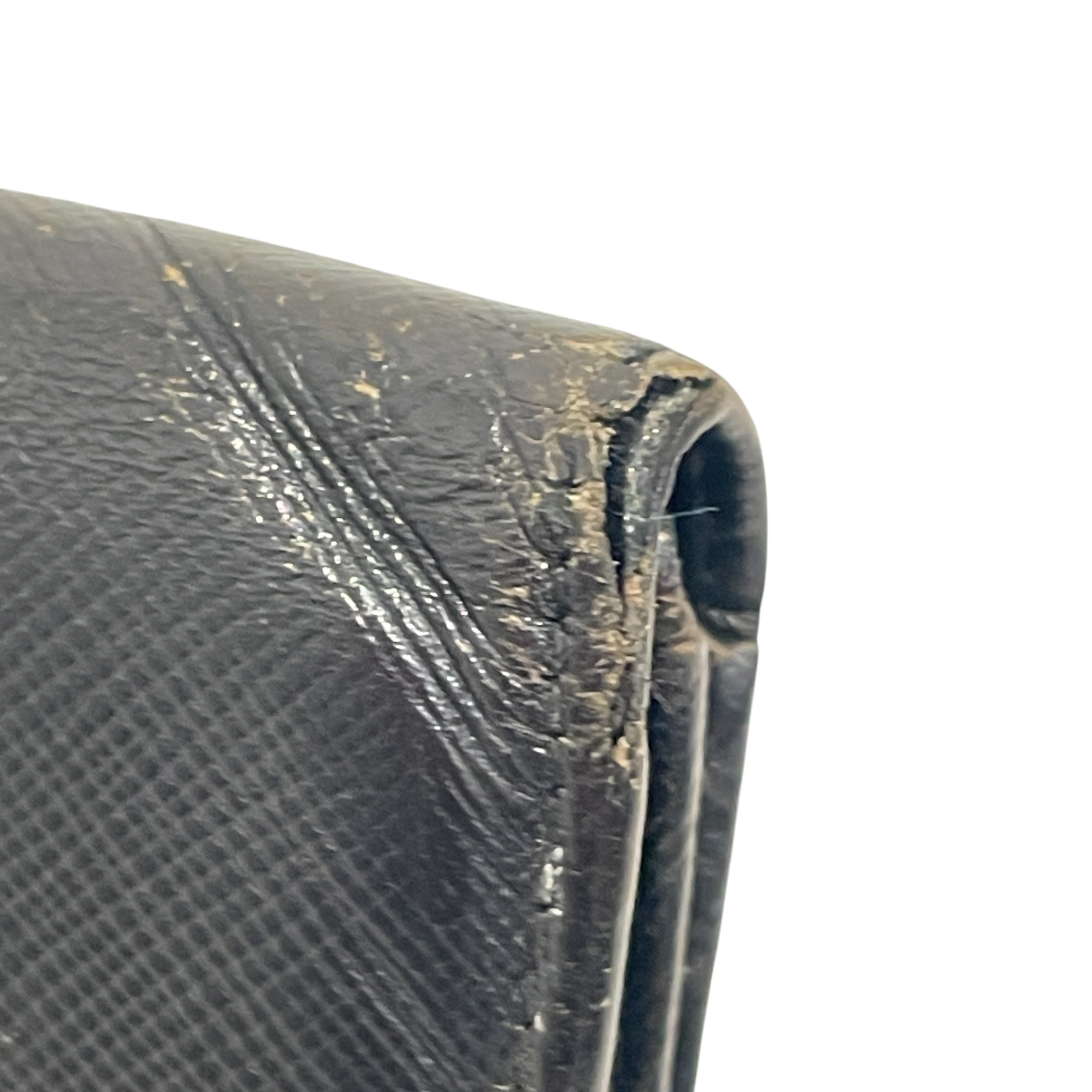 PRADA/Bifold Wallet/Black/Leather/ view 5
