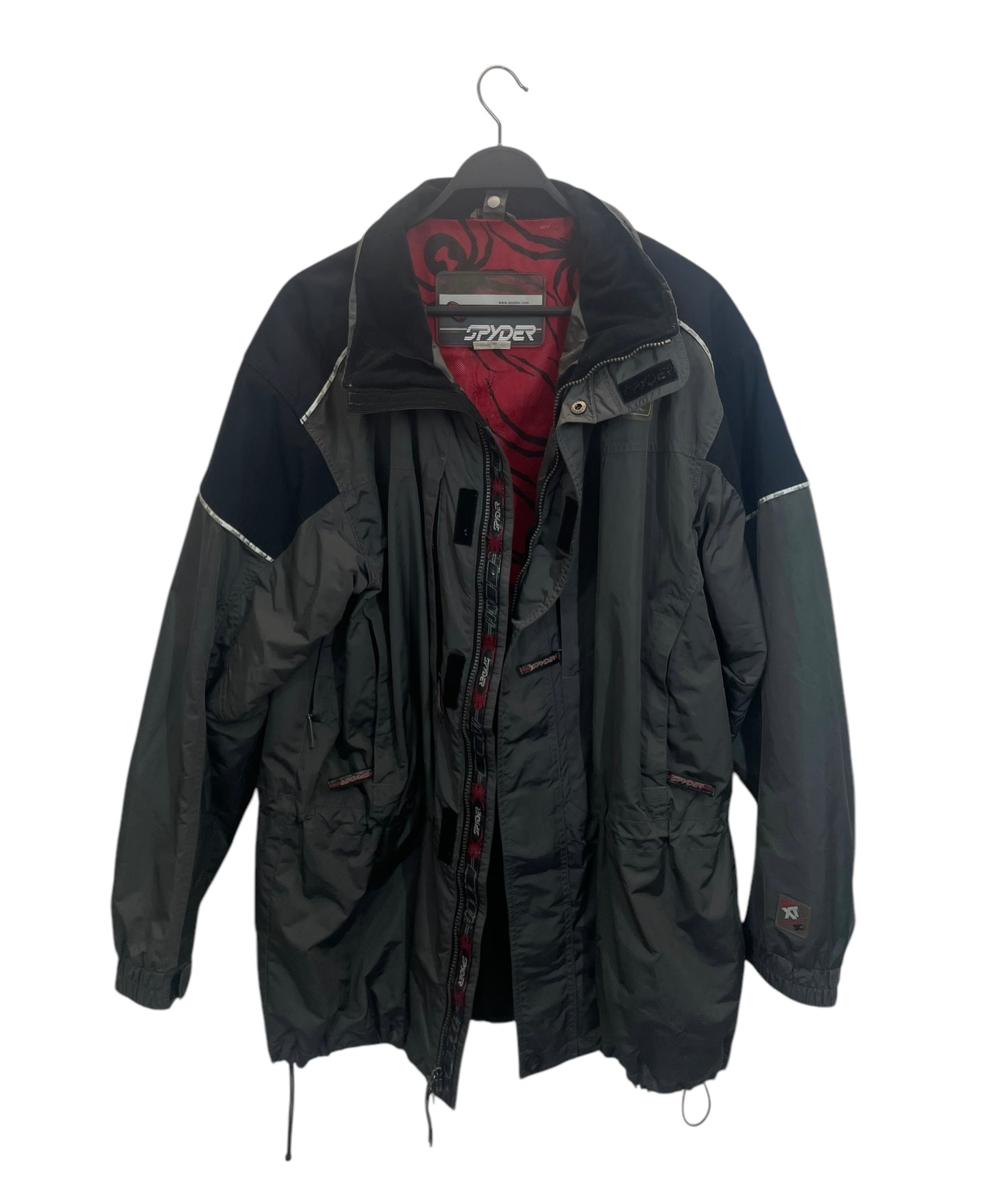 SPYDER/Jacket/XL/GRY/RED INSIDE view 1