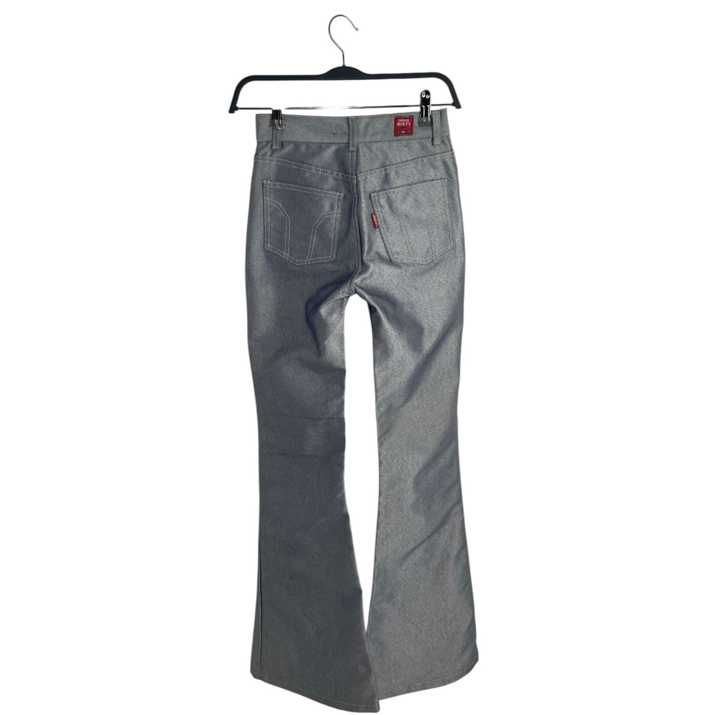 MISS SIXTY/Bottoms/28/Cotton/SLV/dragon bottom silver jeans view 2