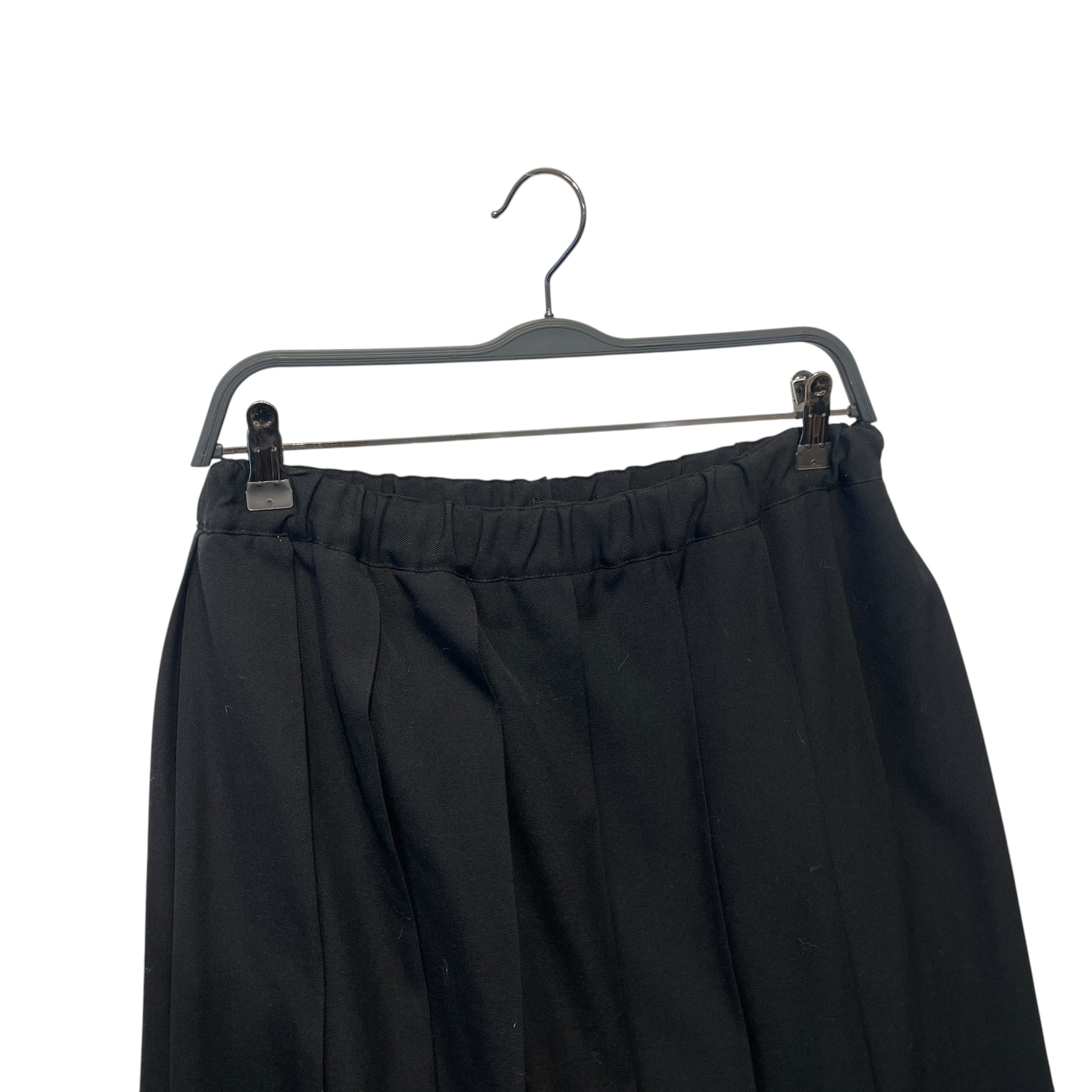 COMME des GARCONS GIRL/Long Skirt/M/Wool/BLK/PLEATED view 2