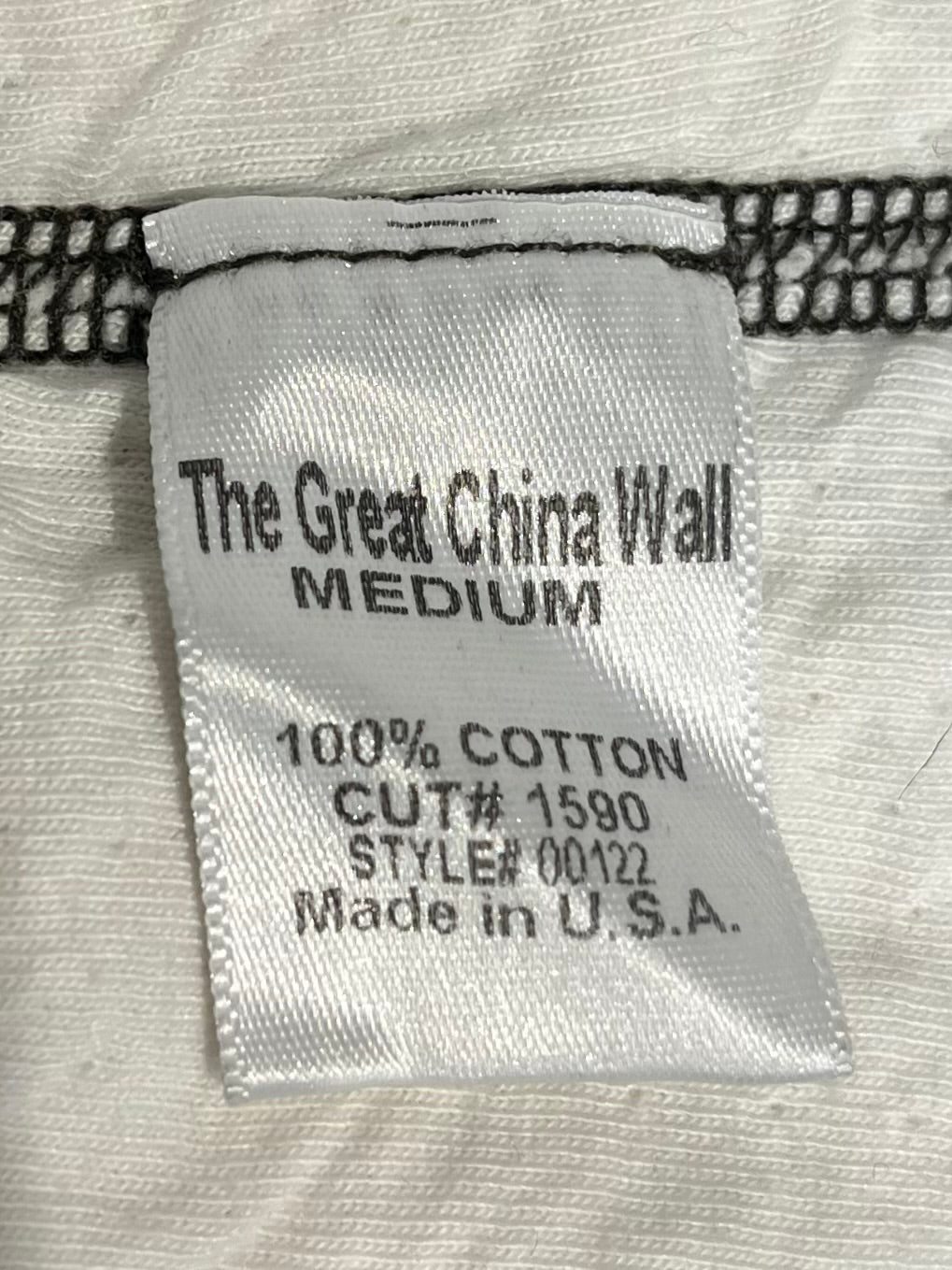 THE GREAT CHINA WALL/LS T-Shirt/M/Graphic/Cotton/WHT/ANARCHY IN THE UK SEX PISTOLS view 3