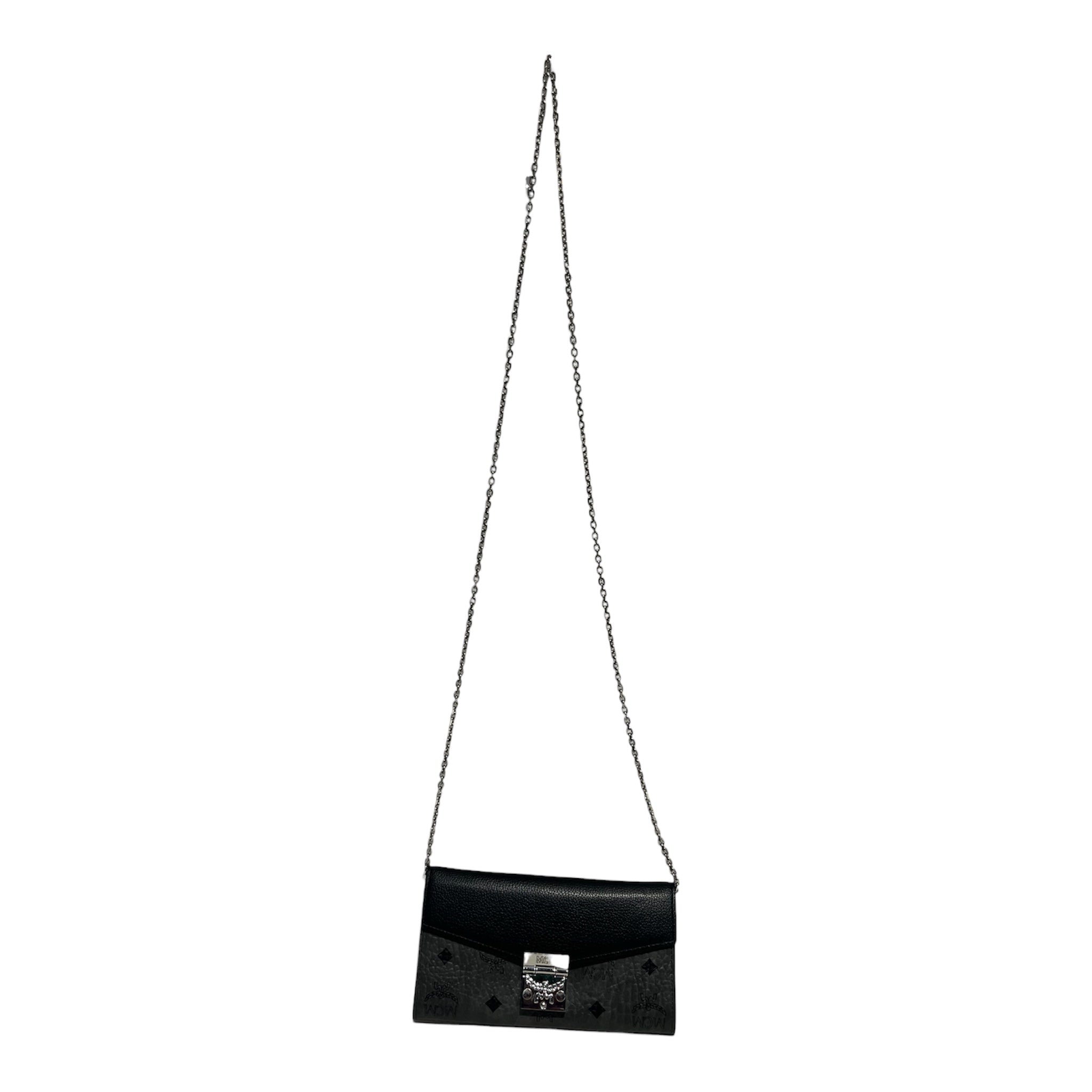 MCM/Clutch Bag/Leather/GRY/ view 4
