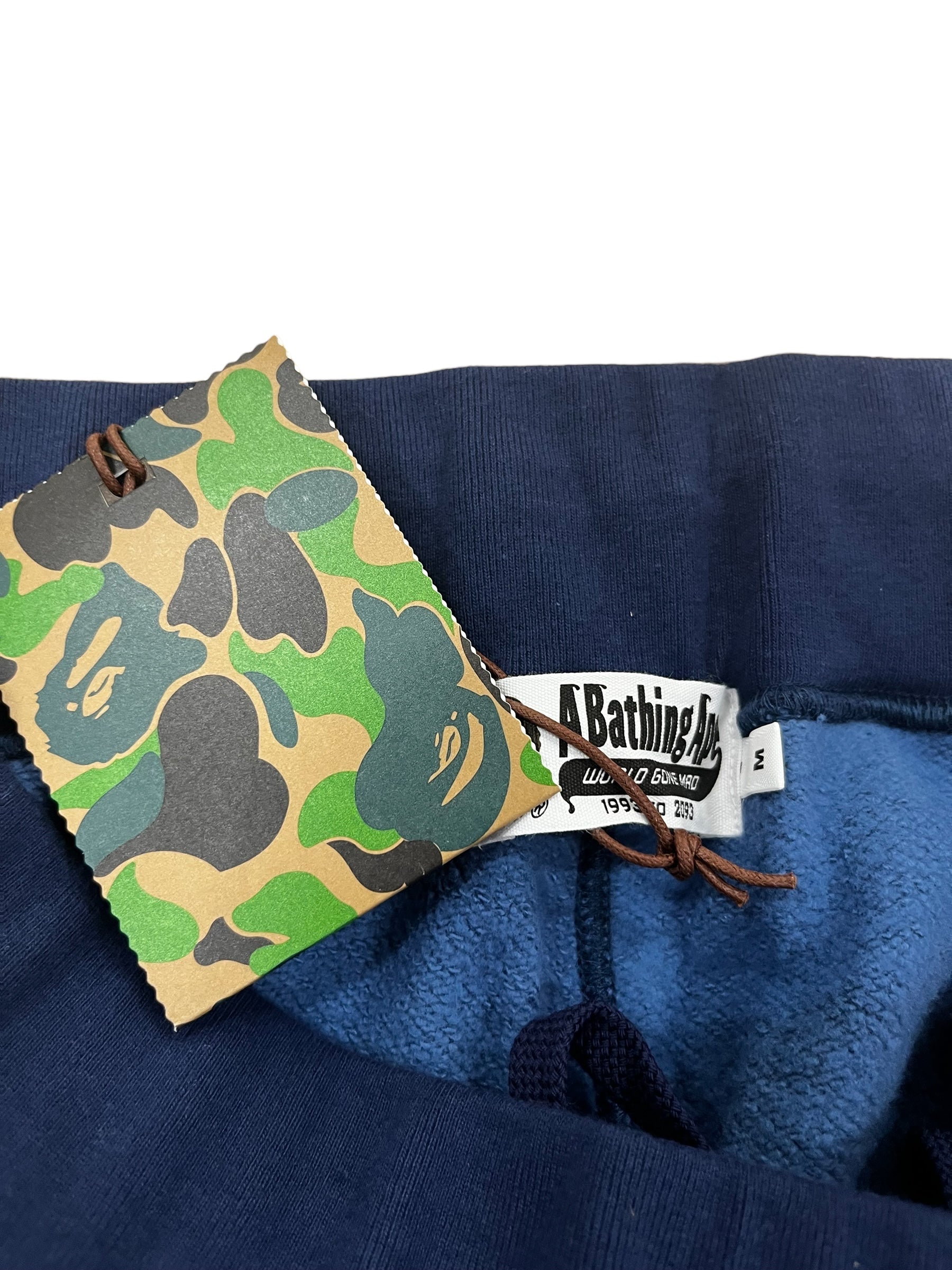 A BATHING APE/Pants/M/Cotton/NVY/Joggers/Camouflage/Ape Head Patch view 3