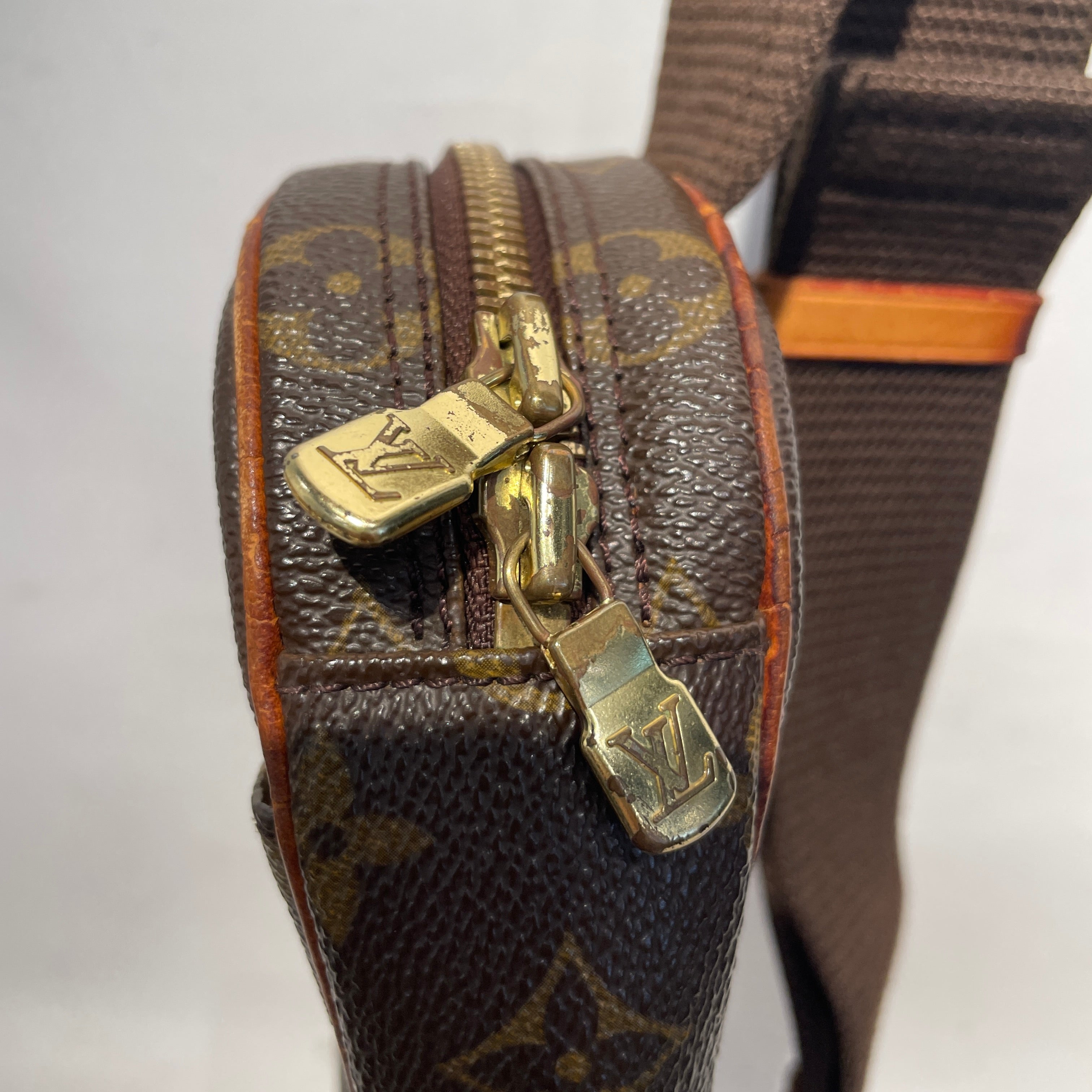 LOUIS VUITTON/Cross Body Bag/Monogram/Leather/BRW/GANGE view 3