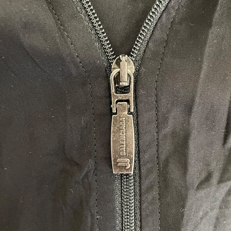 BALENCIAGA/Windbreaker/2/Nylon/BLK/Graphic/3B ZIP UP JACKET